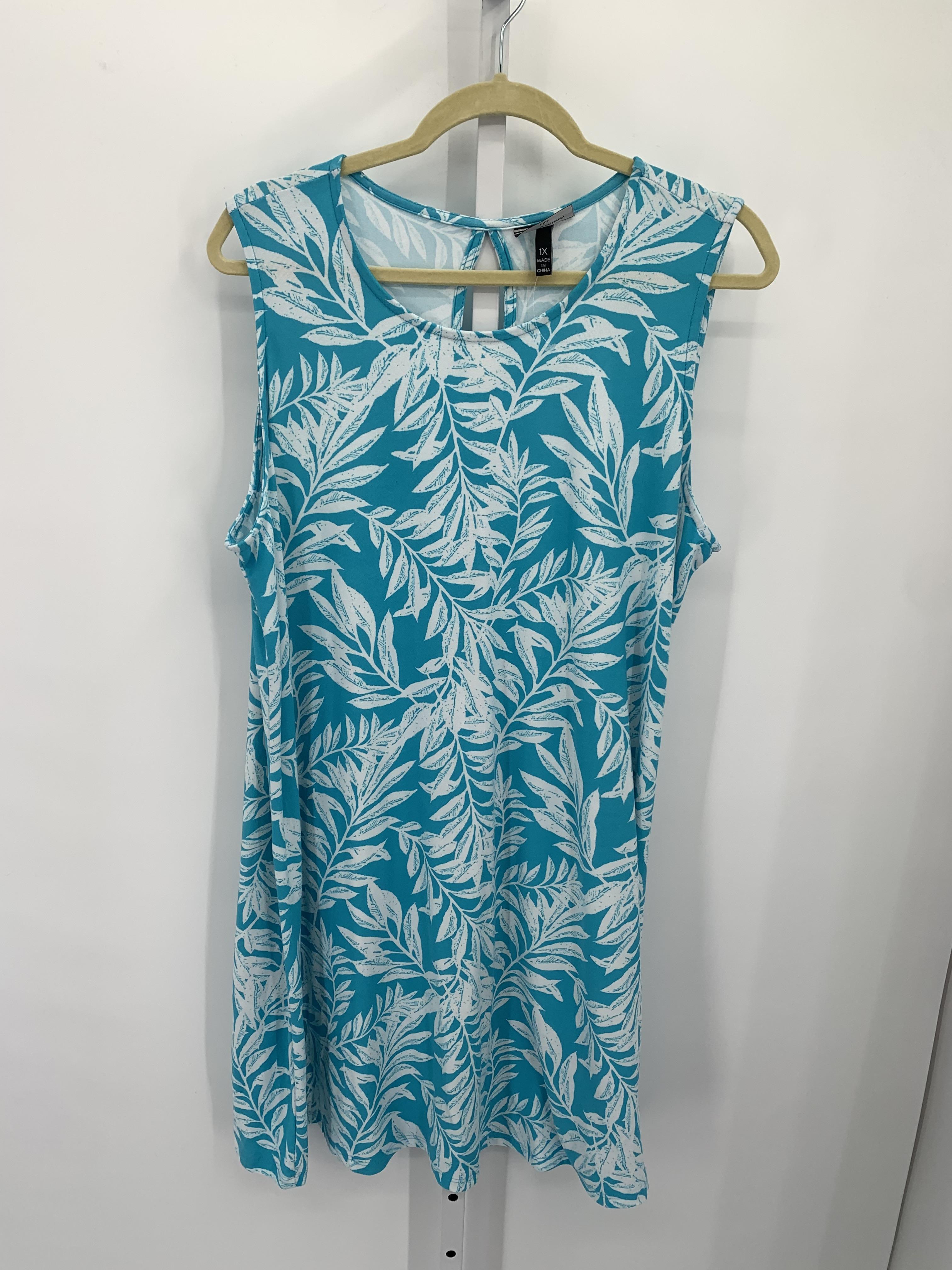 Allison Brittney Size 1X Womens Sundress