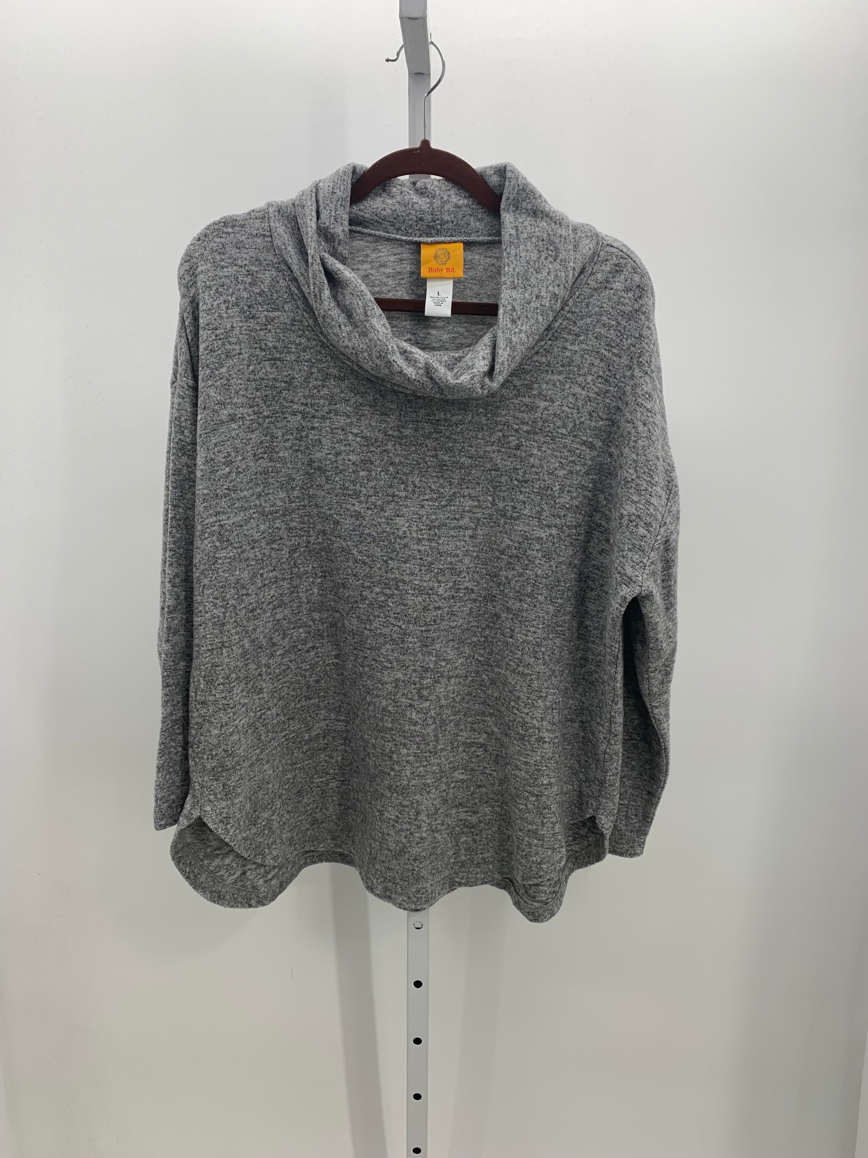 Ruby Rd. Size Large Misses Long Sleeve Shirt