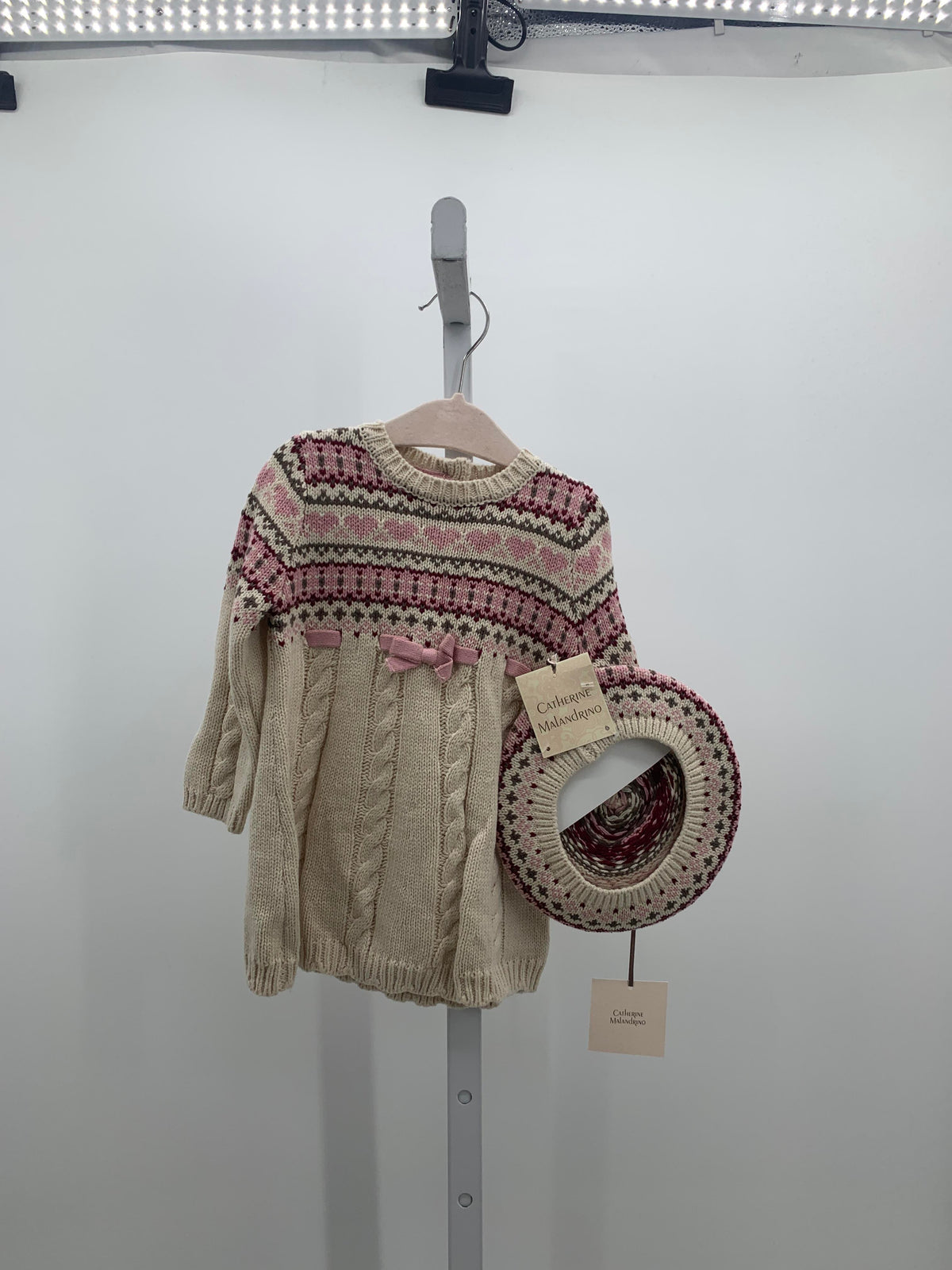 Catherine Malandrino Size 6-9 Months Girls Long Sleeve Dress