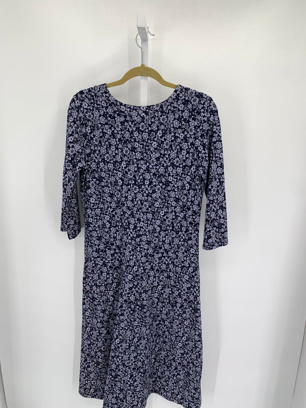 Eddie Bauer Size Medium Misses 3/4 Sleeve Dress