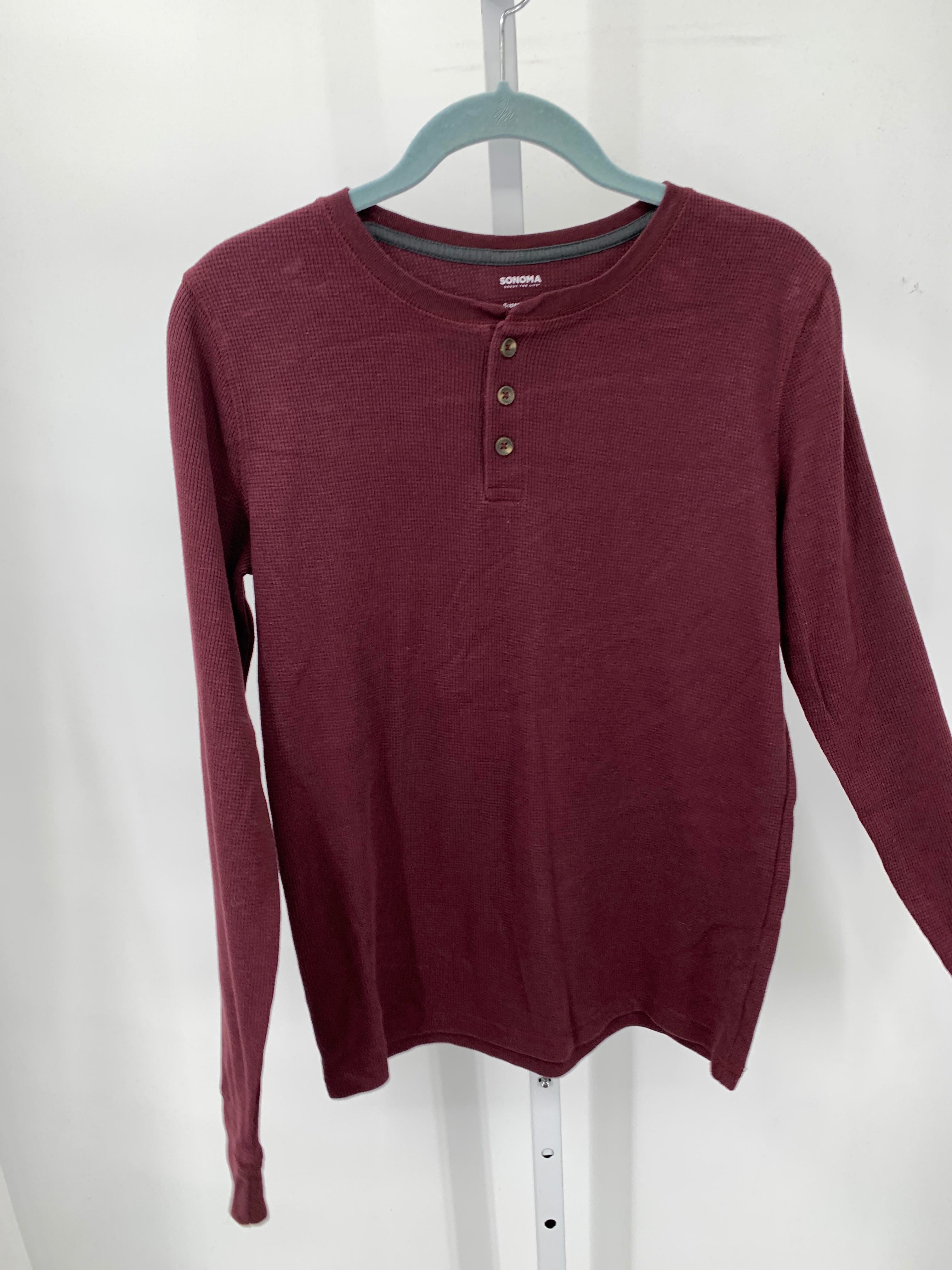 HENLEY WAFFLE KNIT