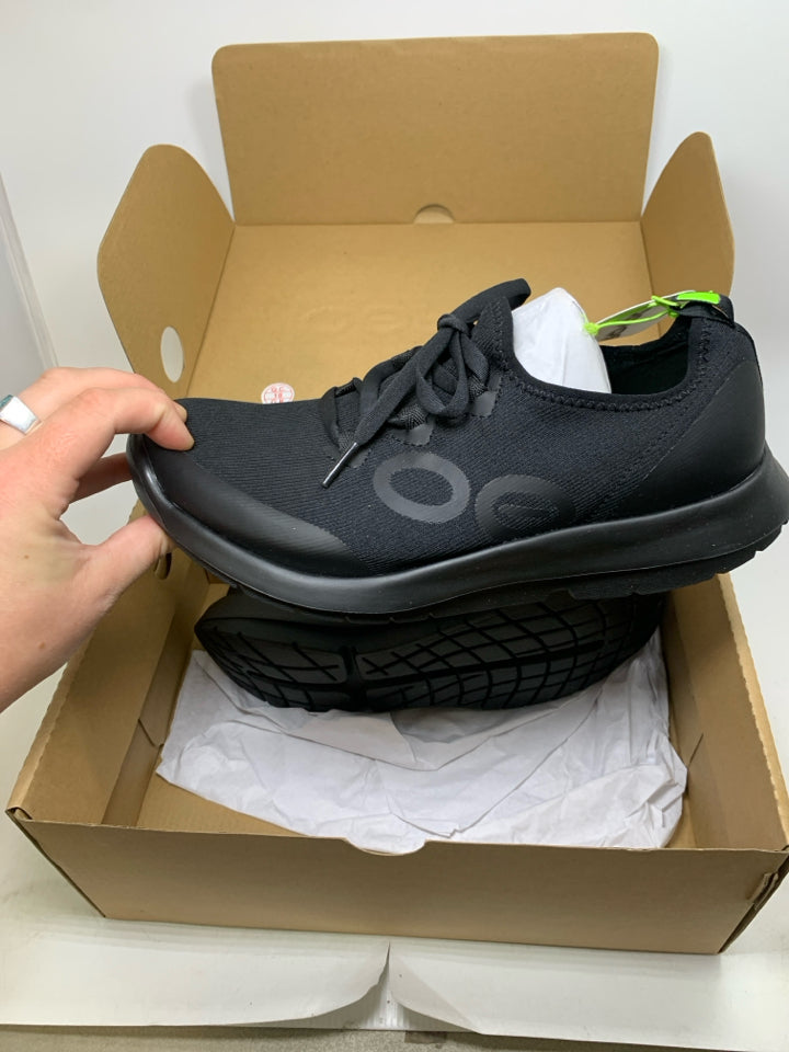 Oofos Sport Black Sneakers- New In Box