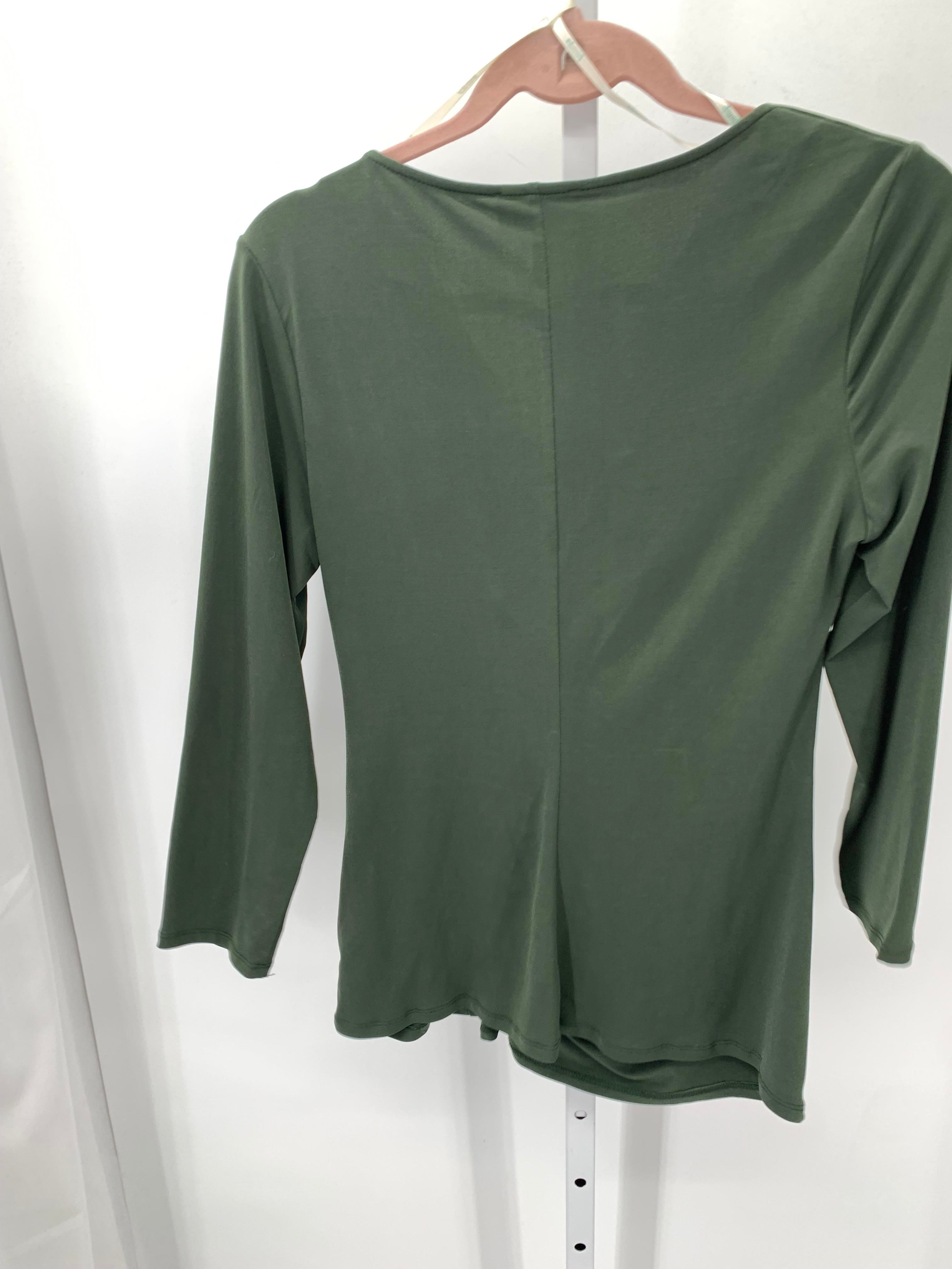 Laundry Size Medium Misses 3/4 Sleeve Shirt