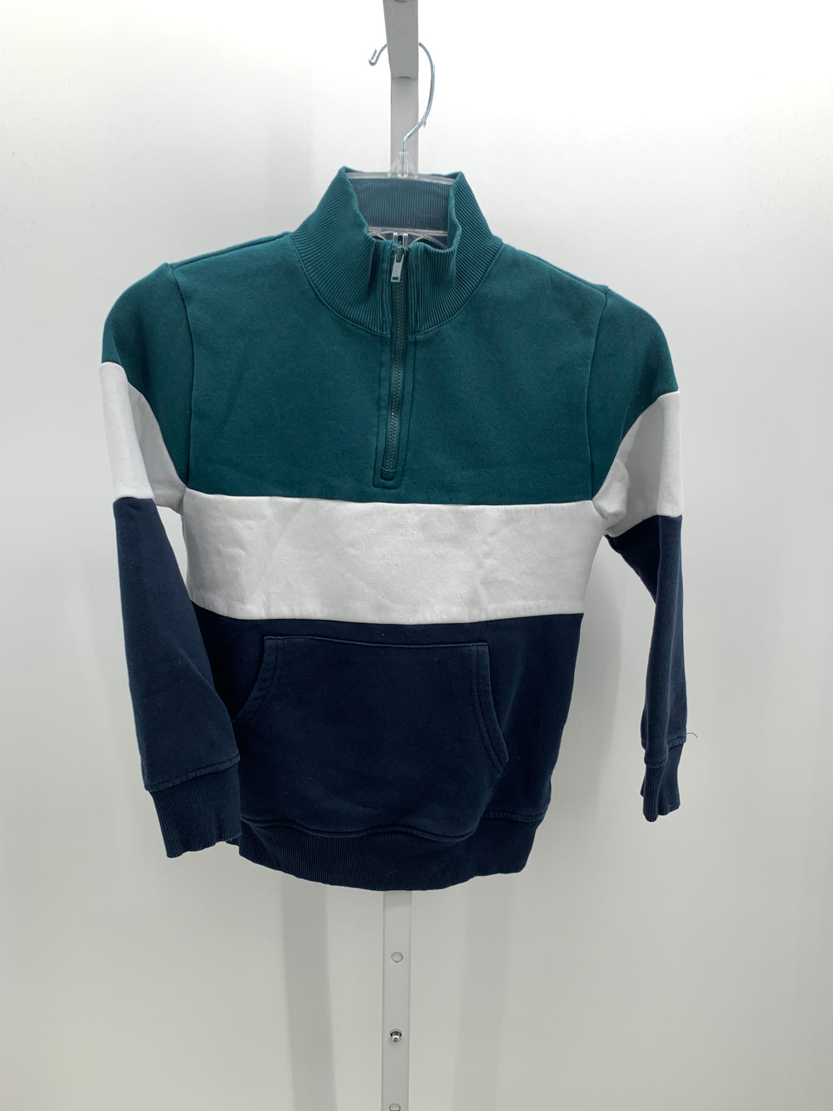 PARTIAL ZIP KNIT
