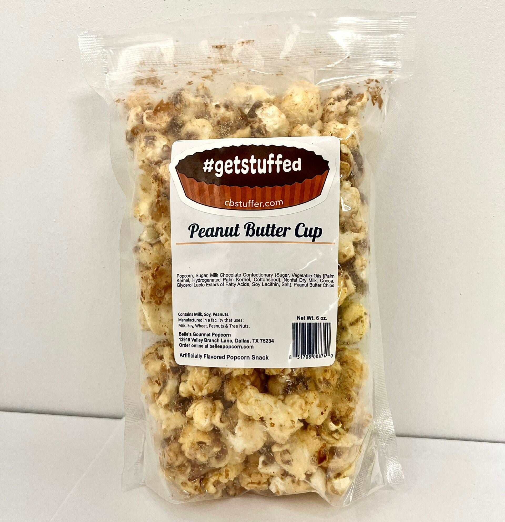 Gourmet Peanut Butter Cup Popcorn