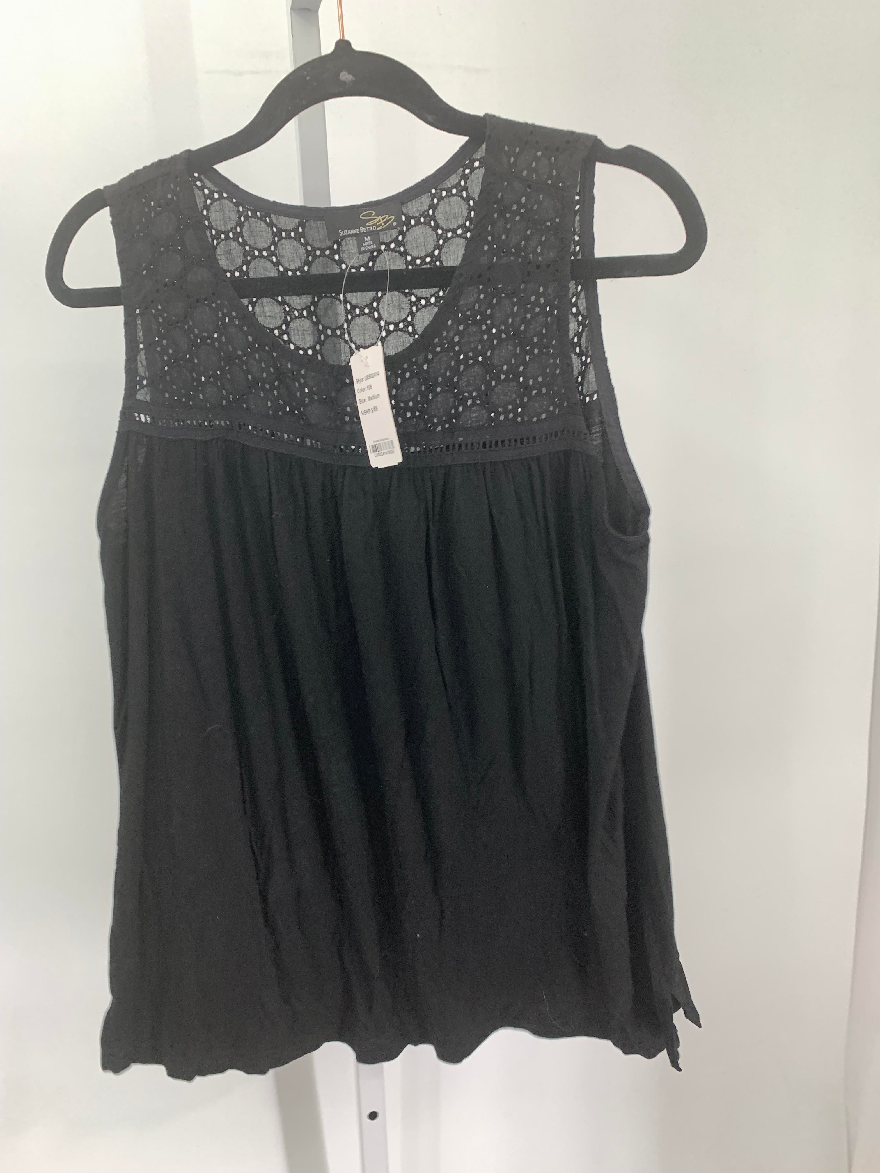 Suzanne Betro Size Medium Misses Tank
