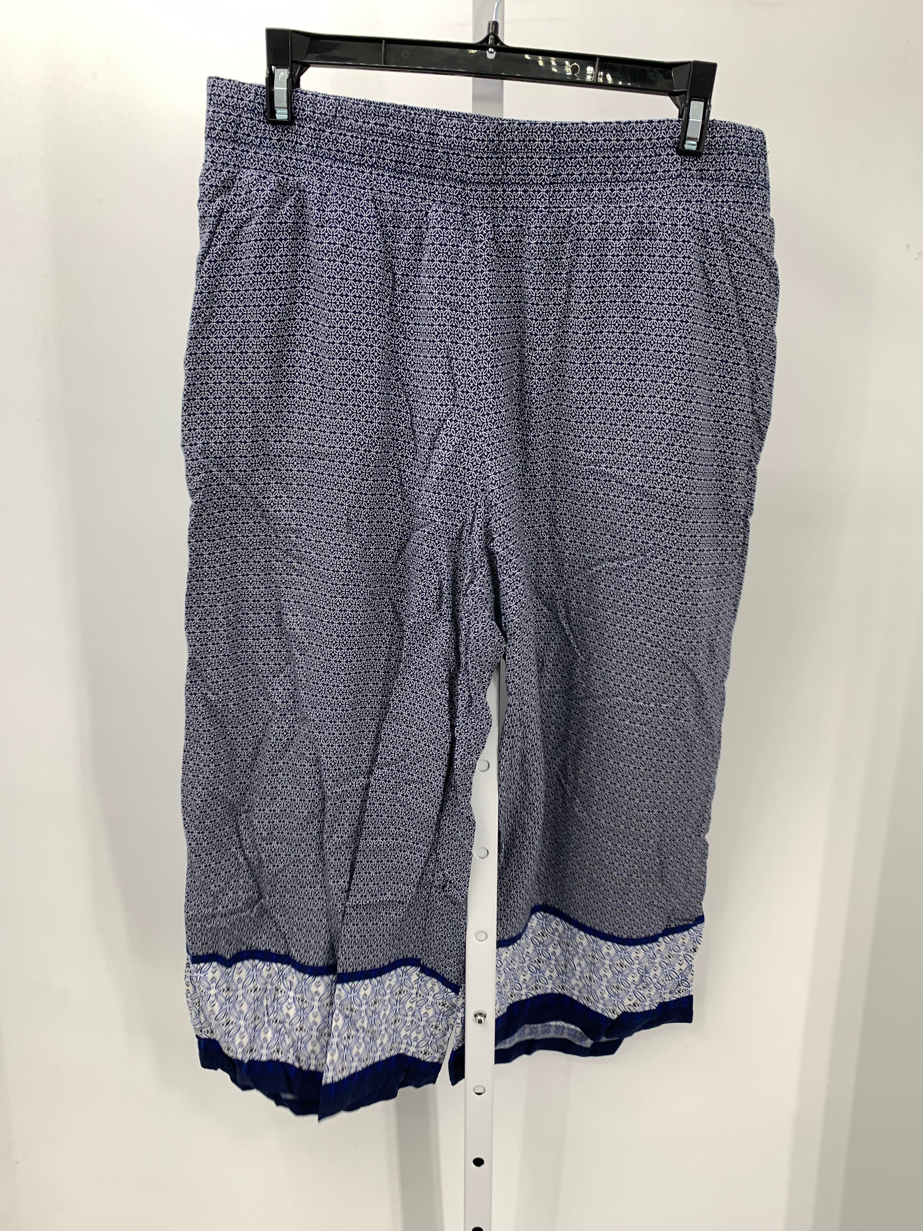 Dana Buchman Size Medium Misses Capri Pants