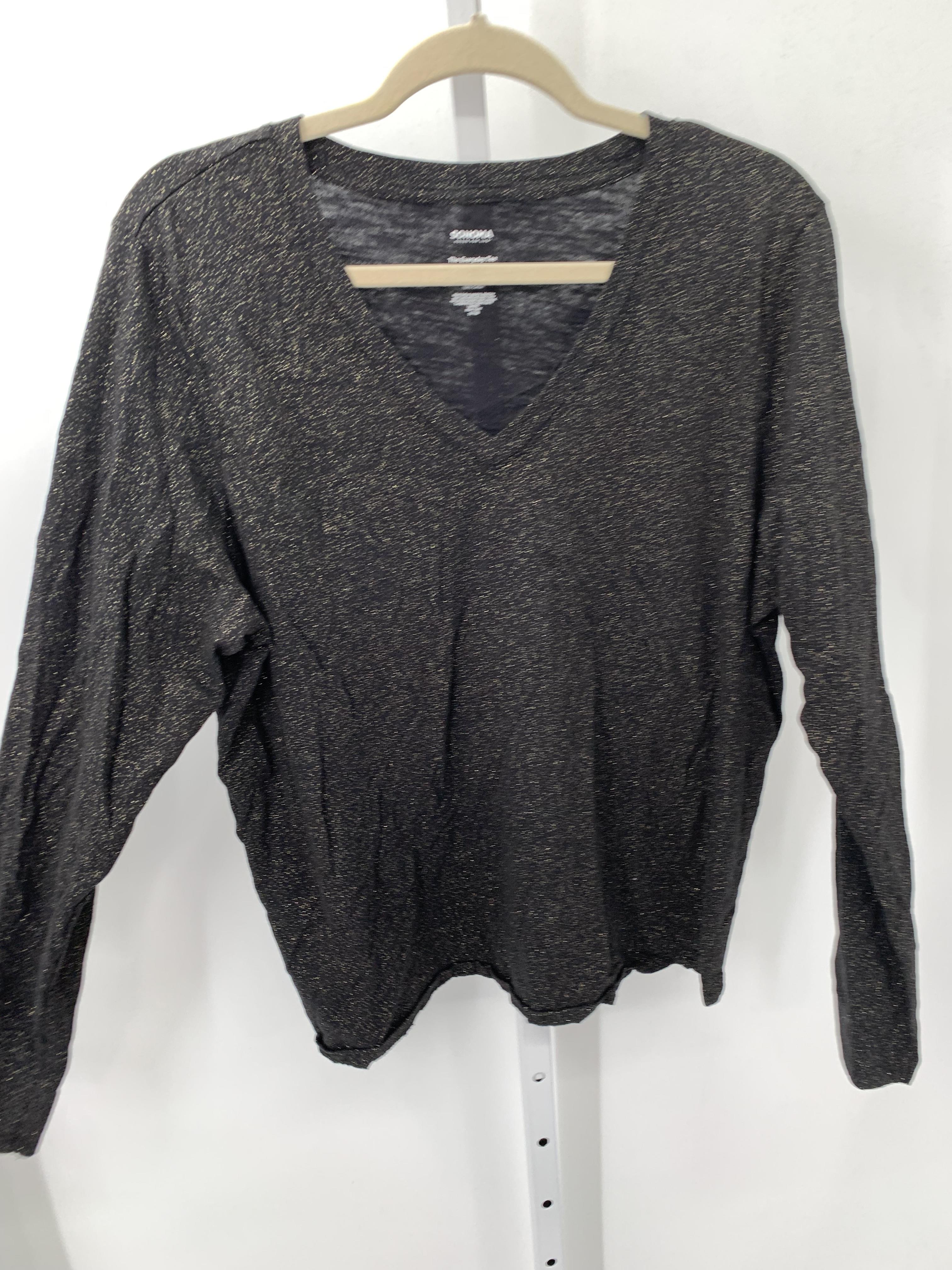 Sonoma Size Extra Large Misses Long Sleeve Shirt