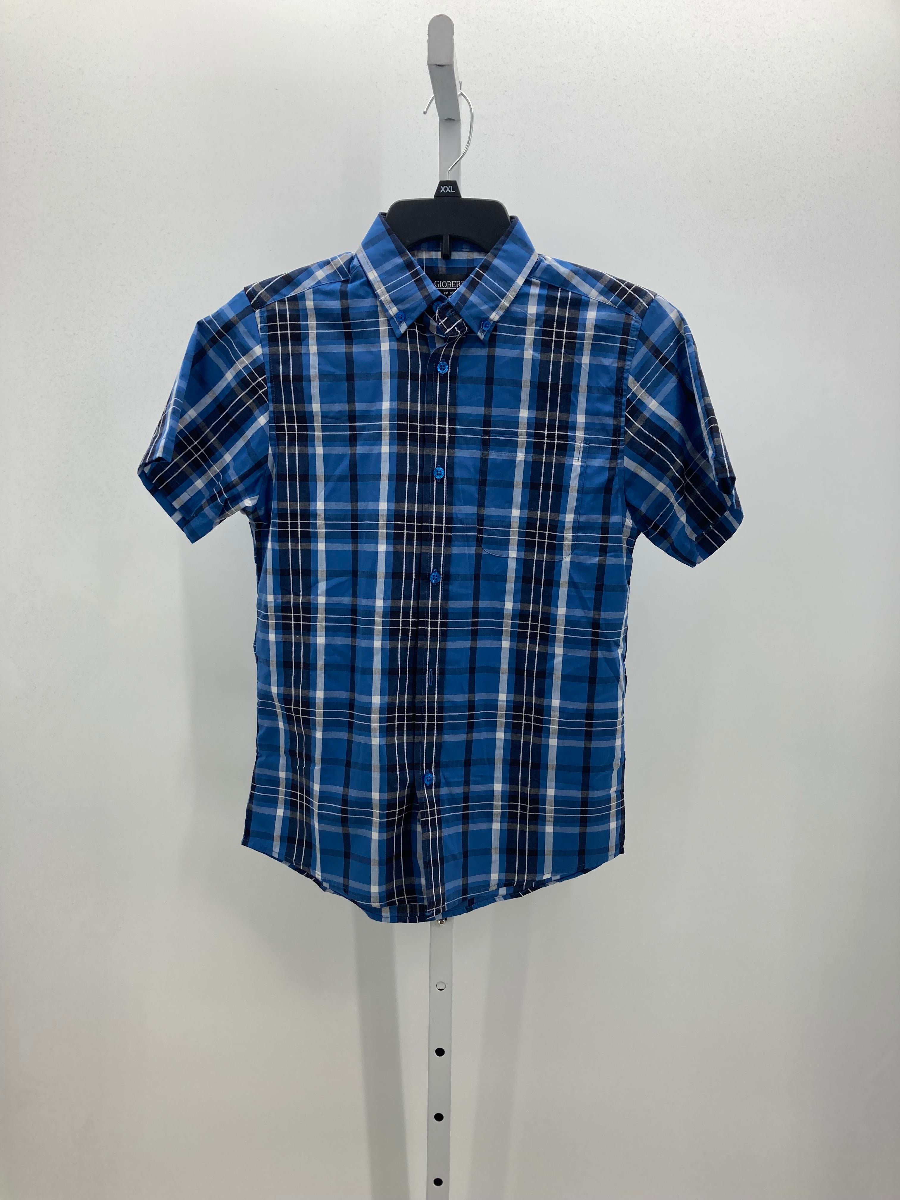 PLAID BUTTON DOWN- GIOBERTI