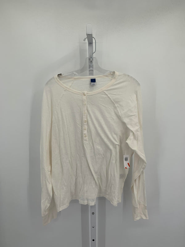 Old Navy Size Large Misses Long Sleeve Shirt