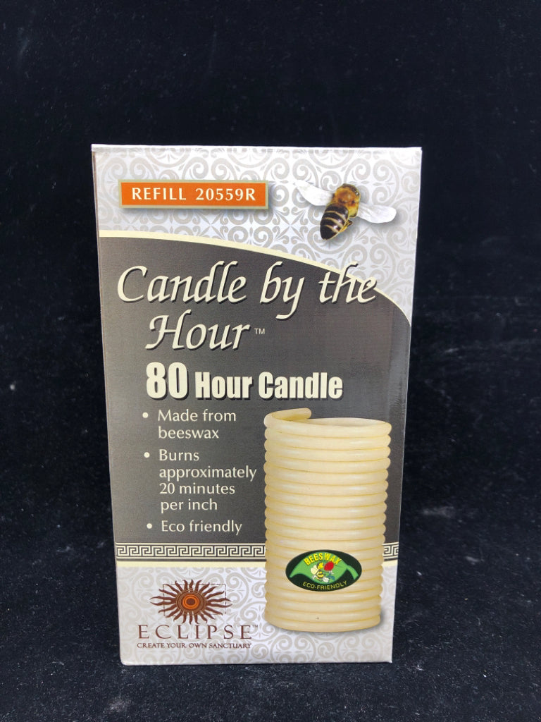 NIB CANDLE BY THE HOURS.