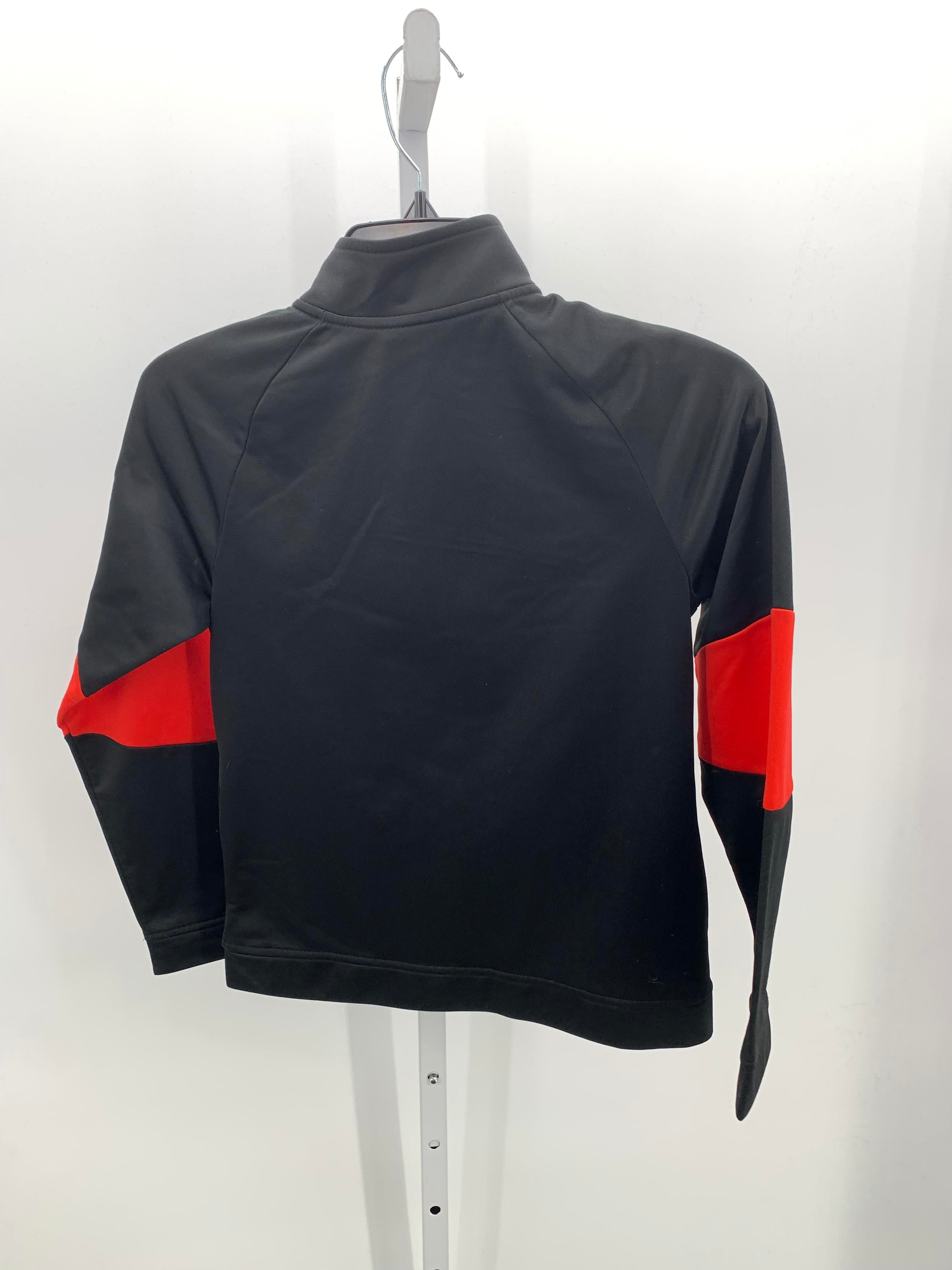 RED GREY ZIP UP