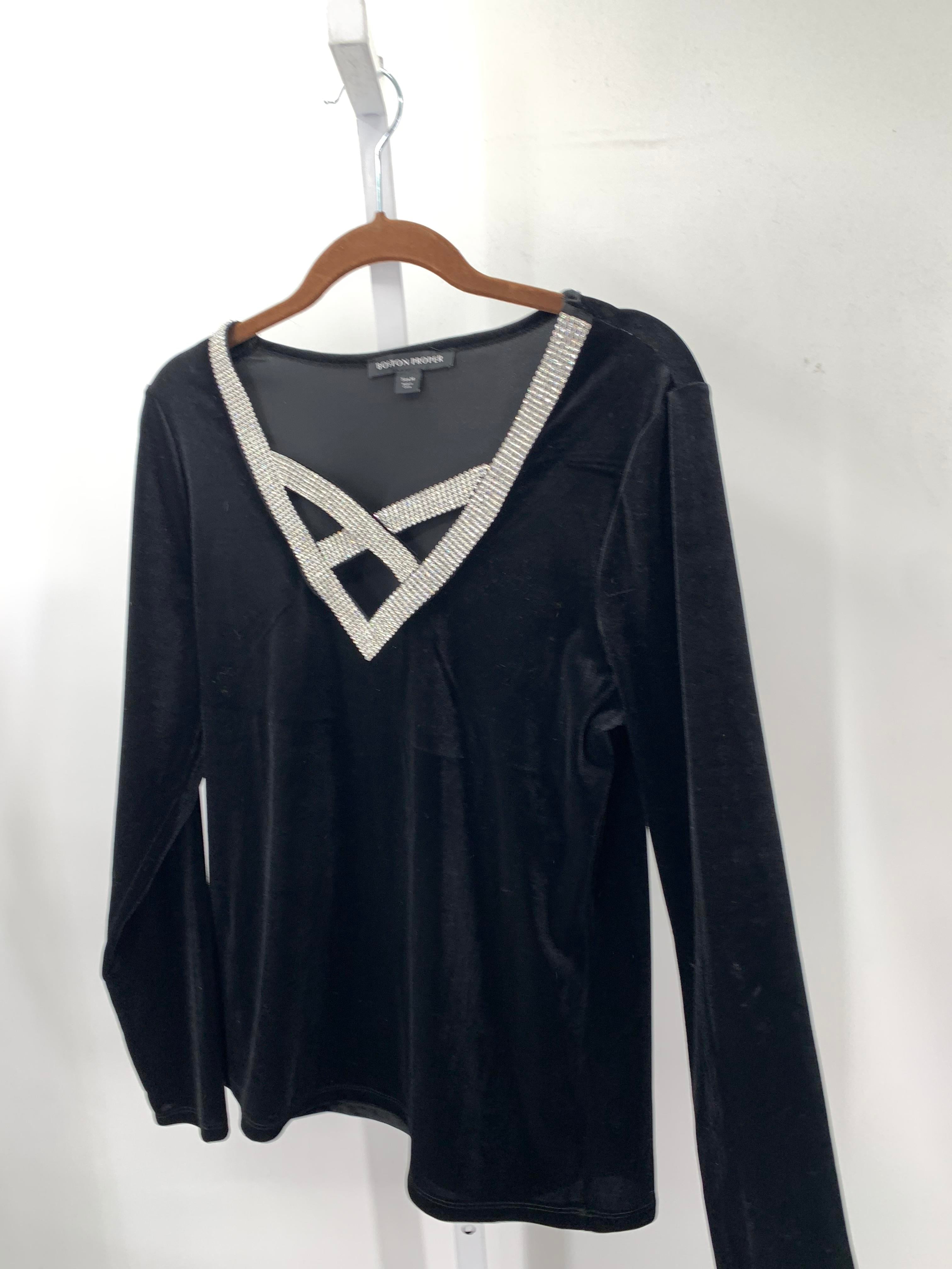 Boston Proper Size Medium Misses Long Sleeve Shirt