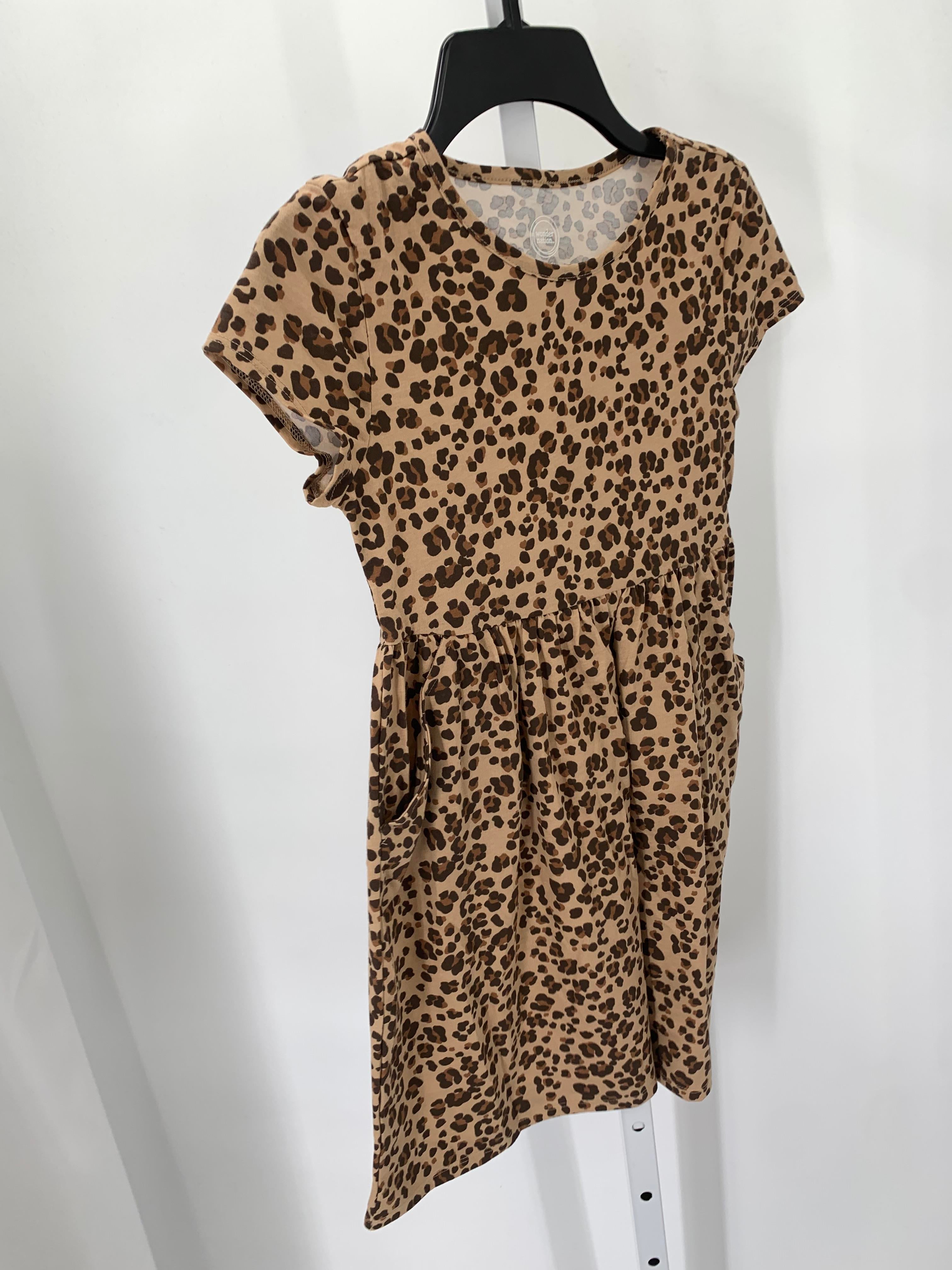 Wonder Nation Size 7-8 Girls Short Sleeve Dress