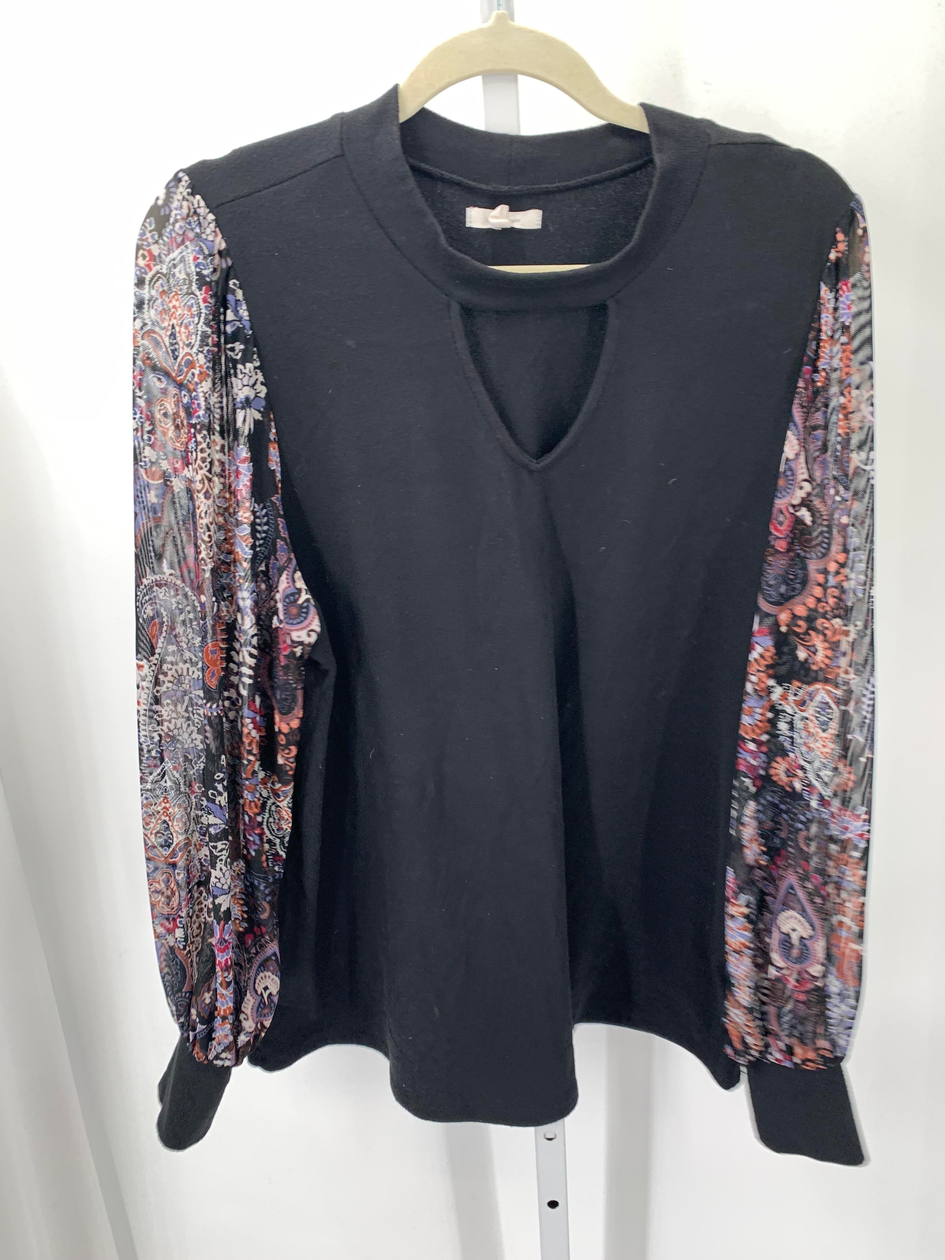 Maurices Size 0X Womens Long Sleeve Shirt