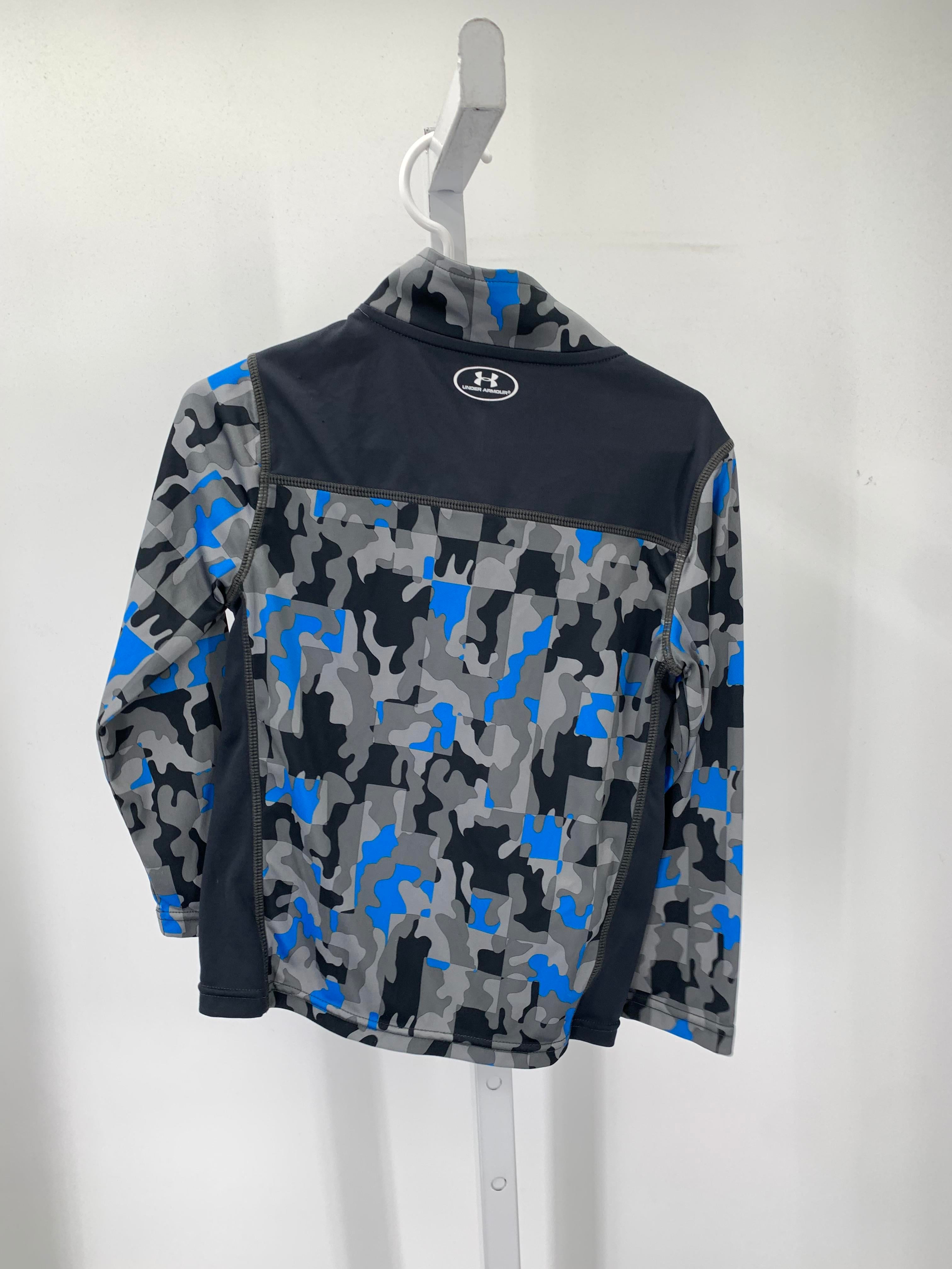 CAMO PARTIAL ZIP