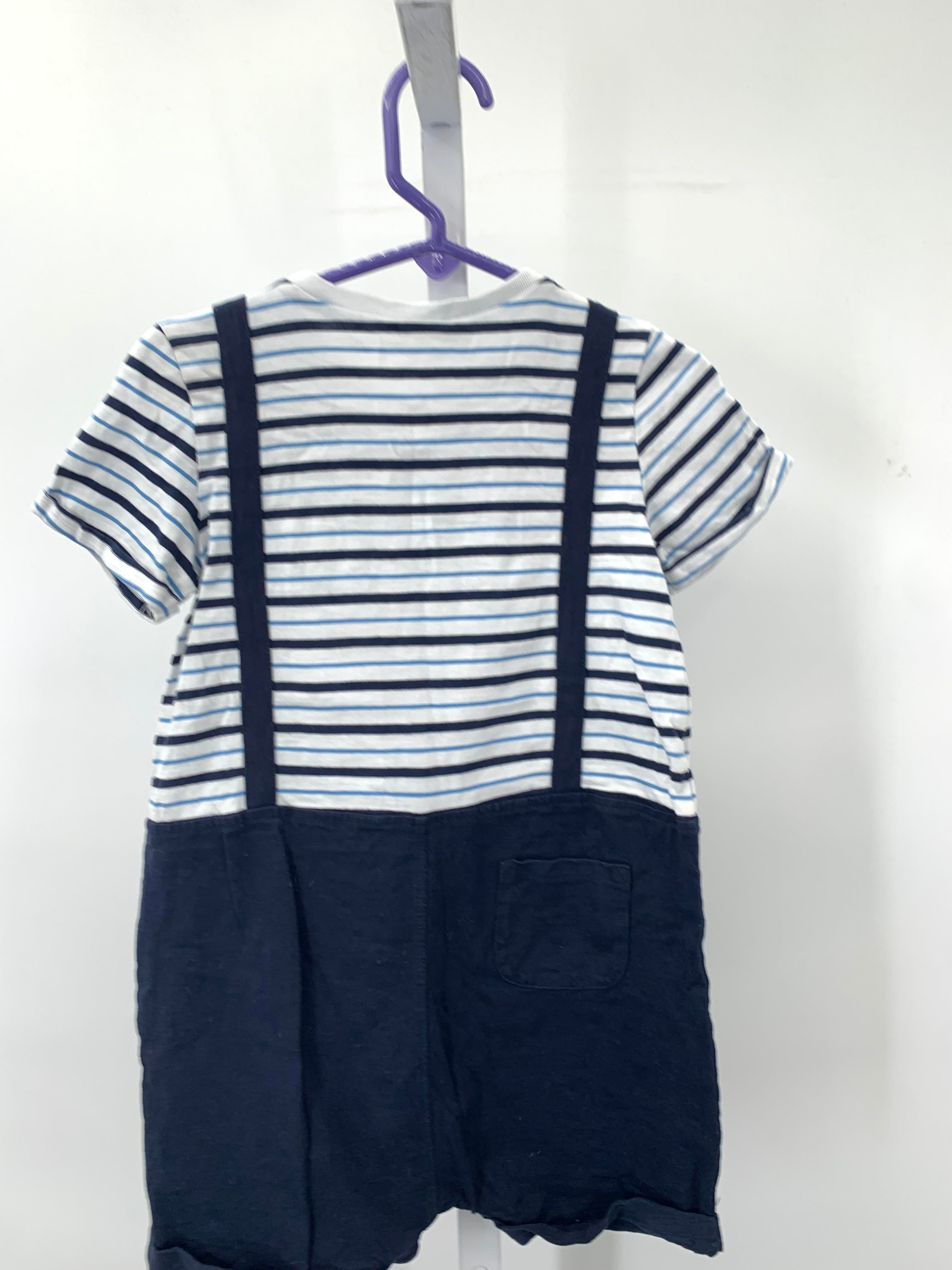 STRIPES KNIT ROMPER
