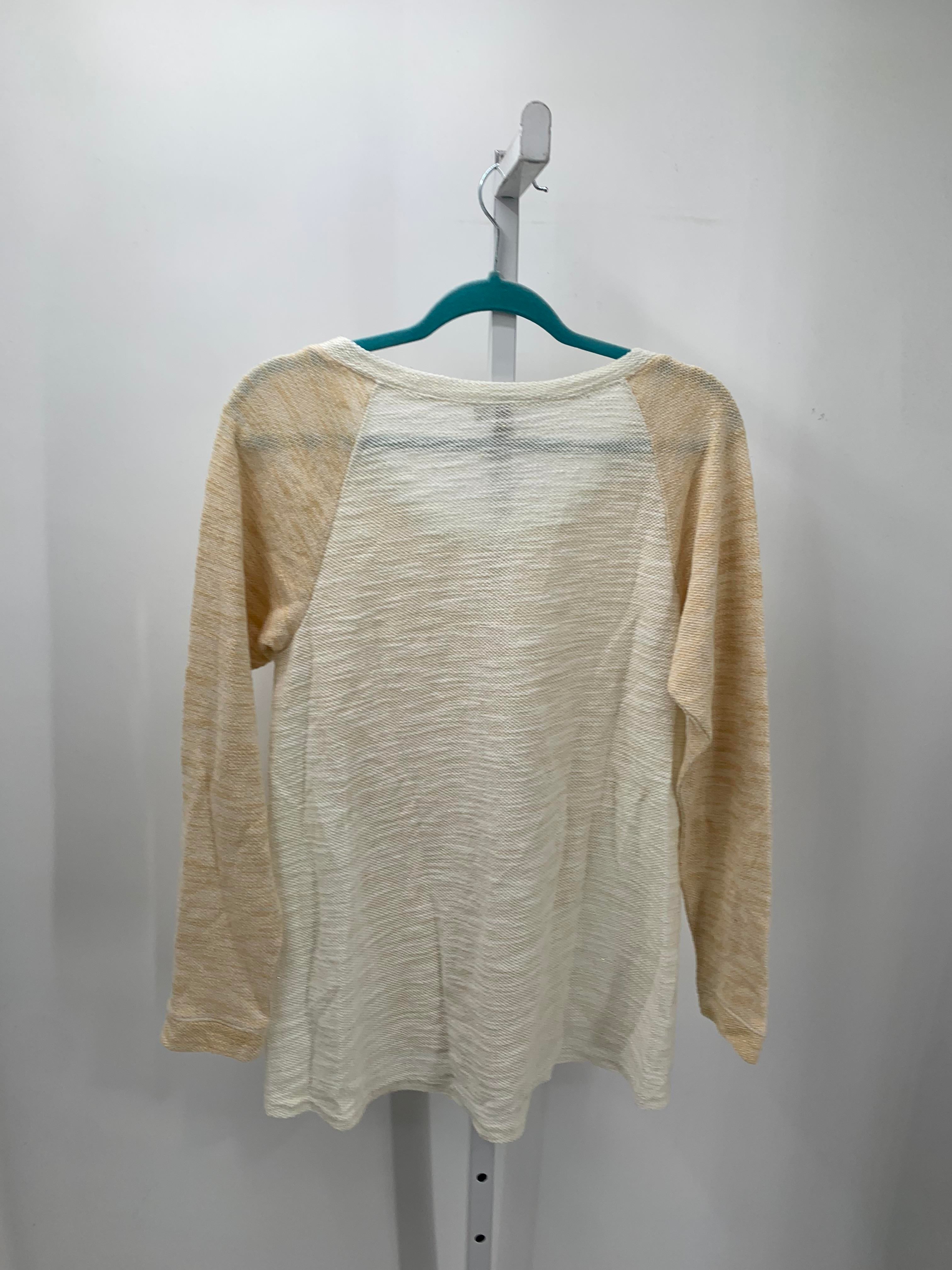 Kut from the Kloth Size Large Misses Long Sleeve Shirt