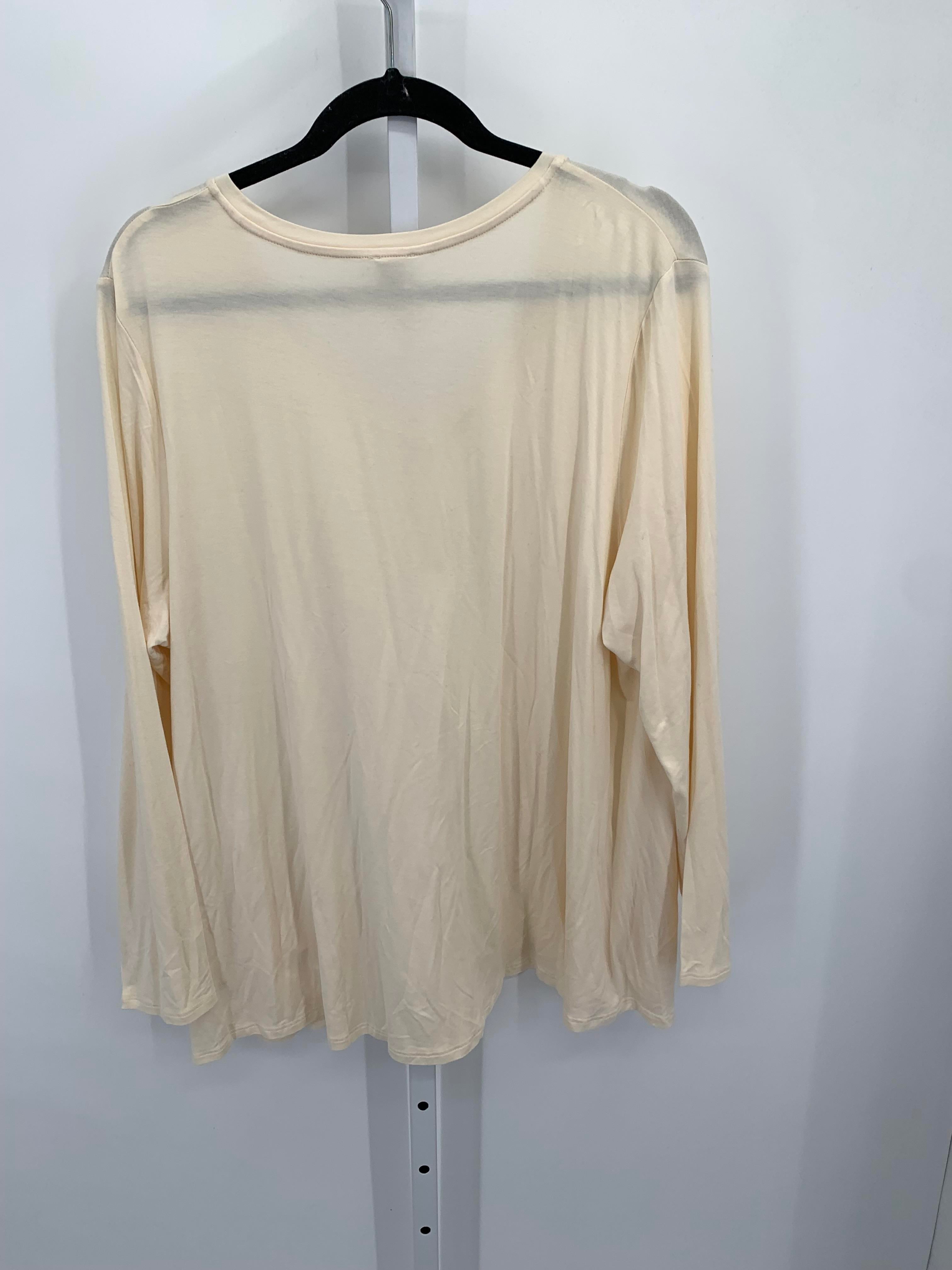 Size 1X Womens Long Sleeve Shirt