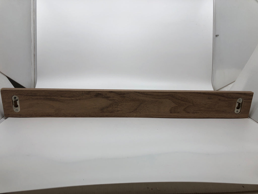 TAN WALL SHELF.