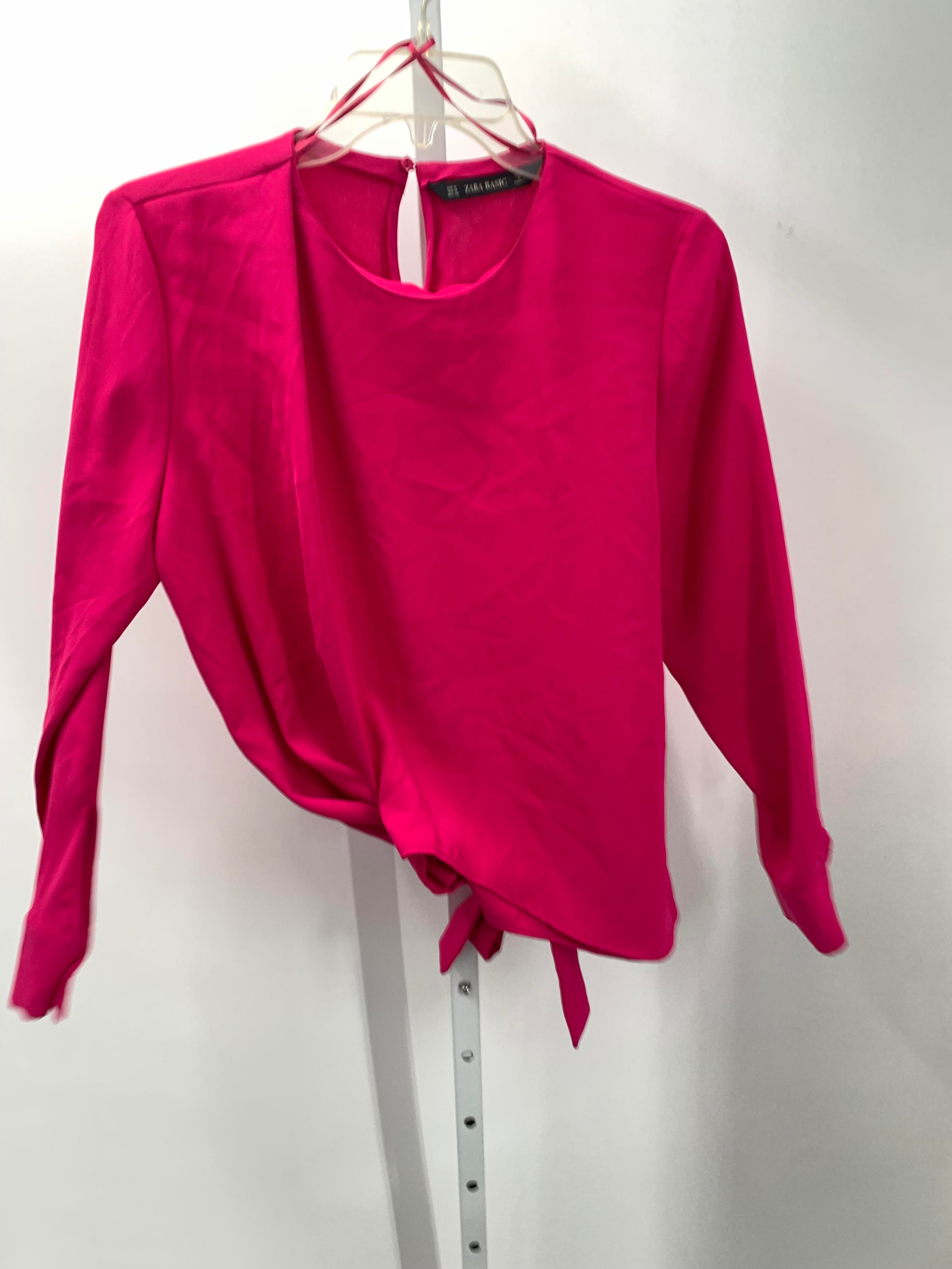 Zara Size Medium Misses Long Sleeve Shirt