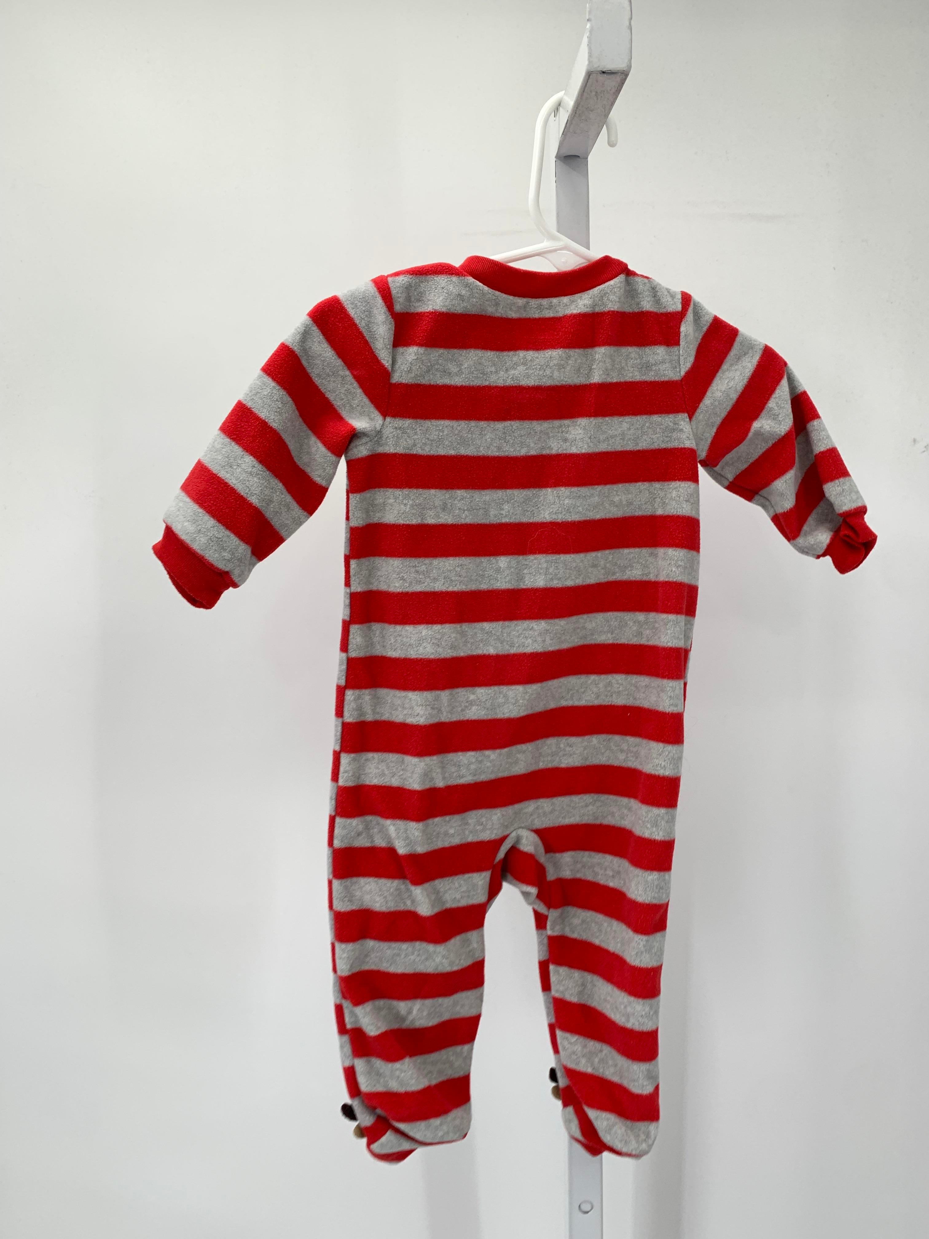 GREY STRIPES FLEECE MOOSE