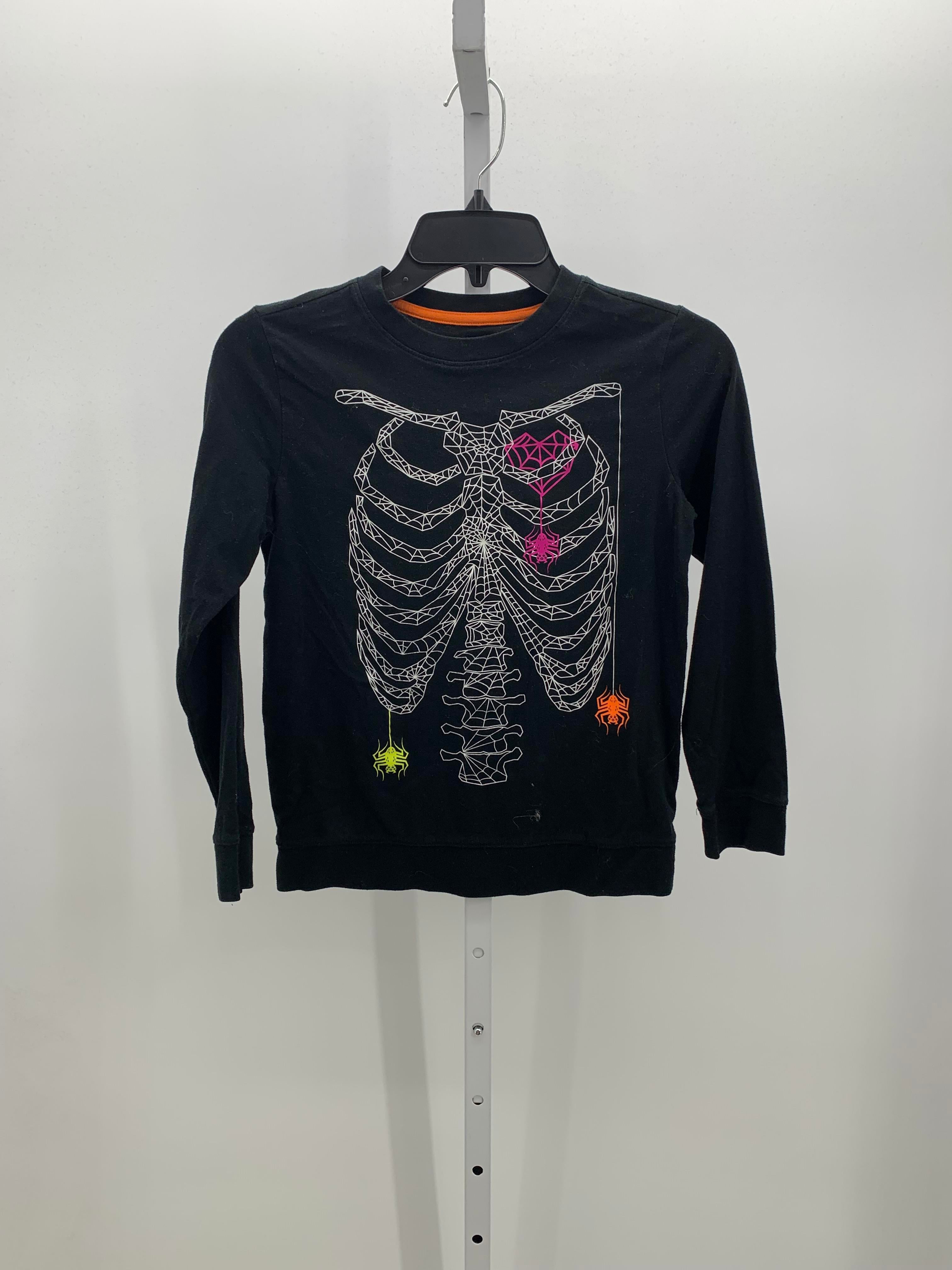 LONG SLV SHIRT SPIDERS RIB CAGE