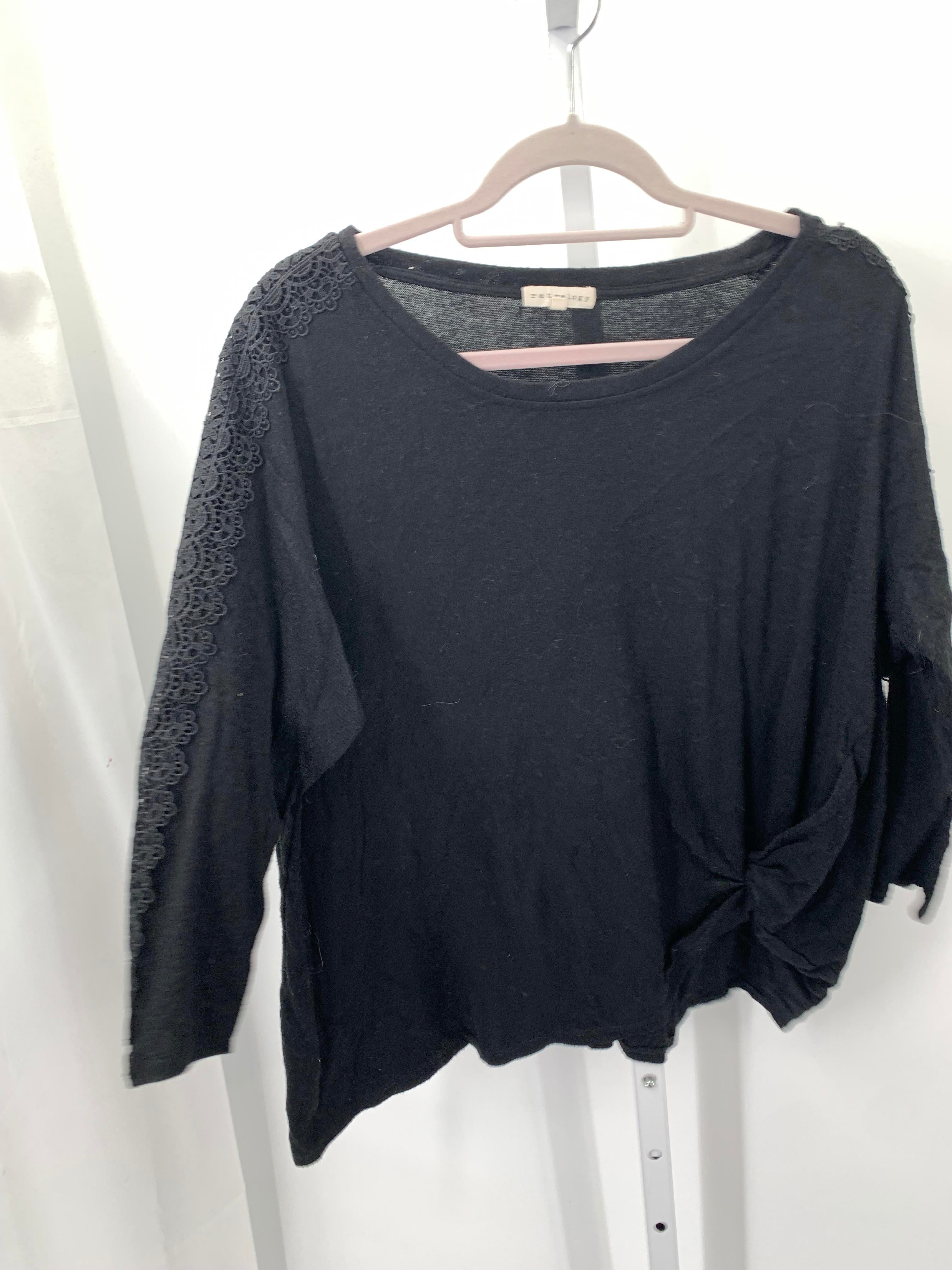 Size 2X Womens 3/4 Sleeve Shirt