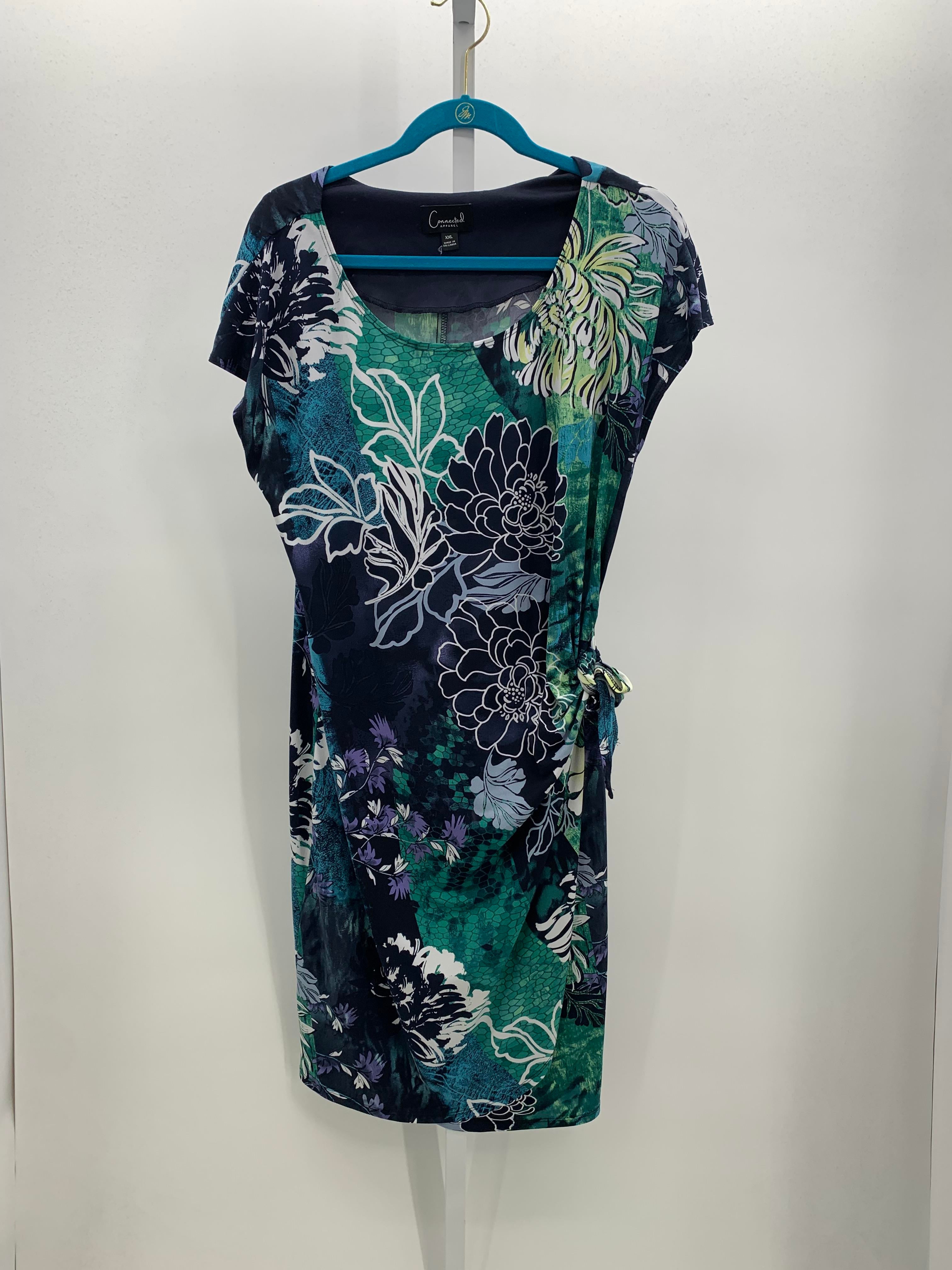 connected apparel Size XXL Misses Short Sleeve Dress