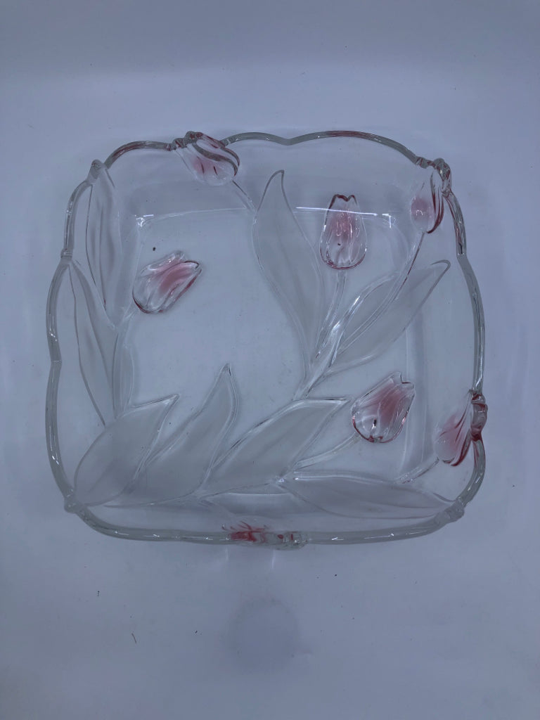 WALTHER-GLASS TULIP GLASS BOWL.