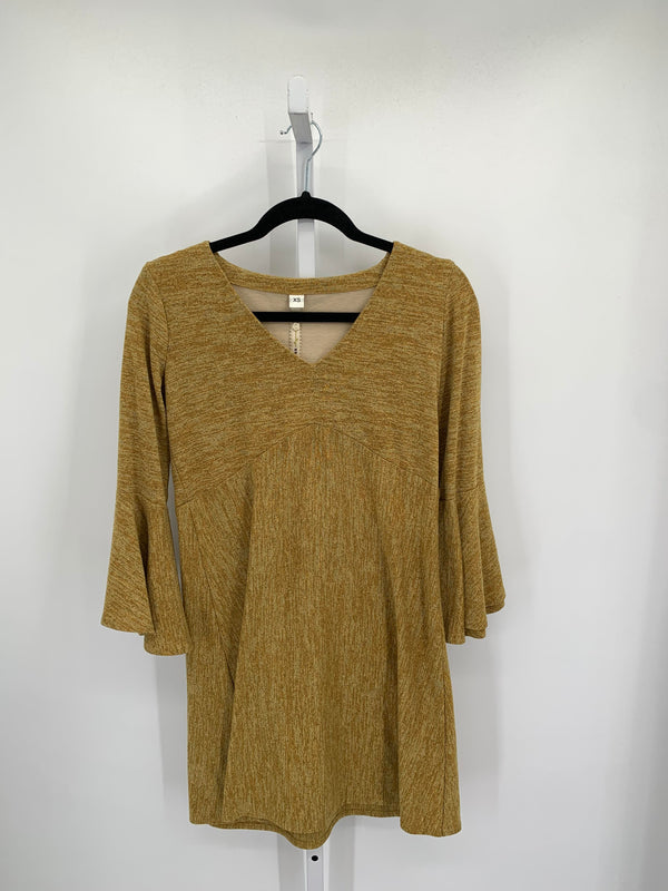 Size X Small Misses Long Sleeve Dress