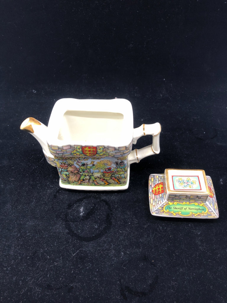 VTG ROBIN HOOD SQUARE TEAPOT.