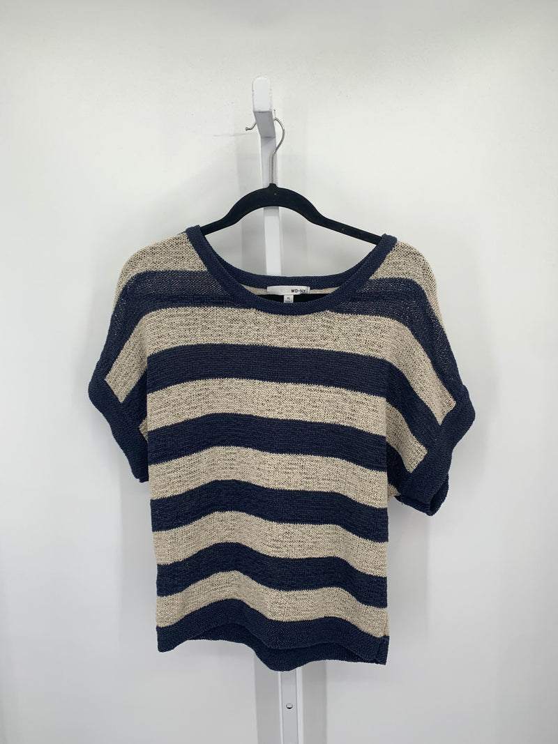 WD NY Size Extra Large Misses Short Slv Sweater