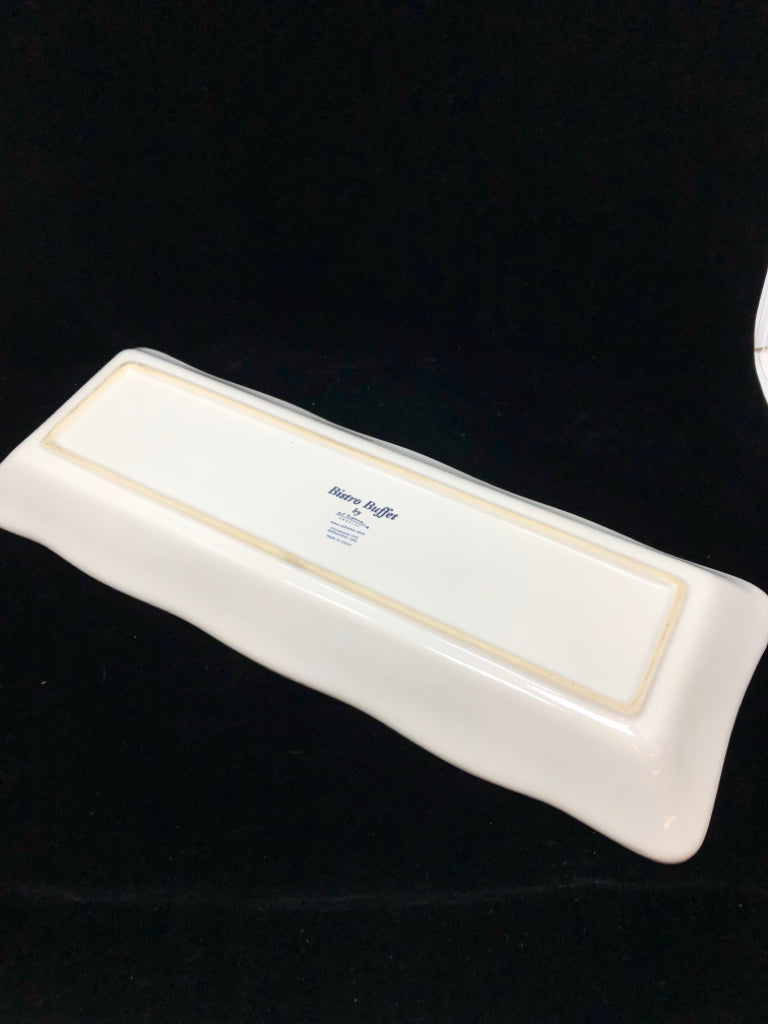 NARROW SERVING TRAY  - BISTRO BUFFET.
