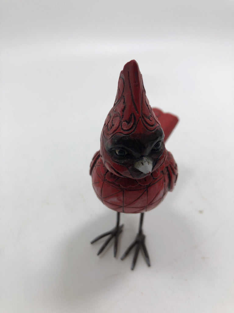 JIM SHORE RESIN CARDINAL FIGURE.