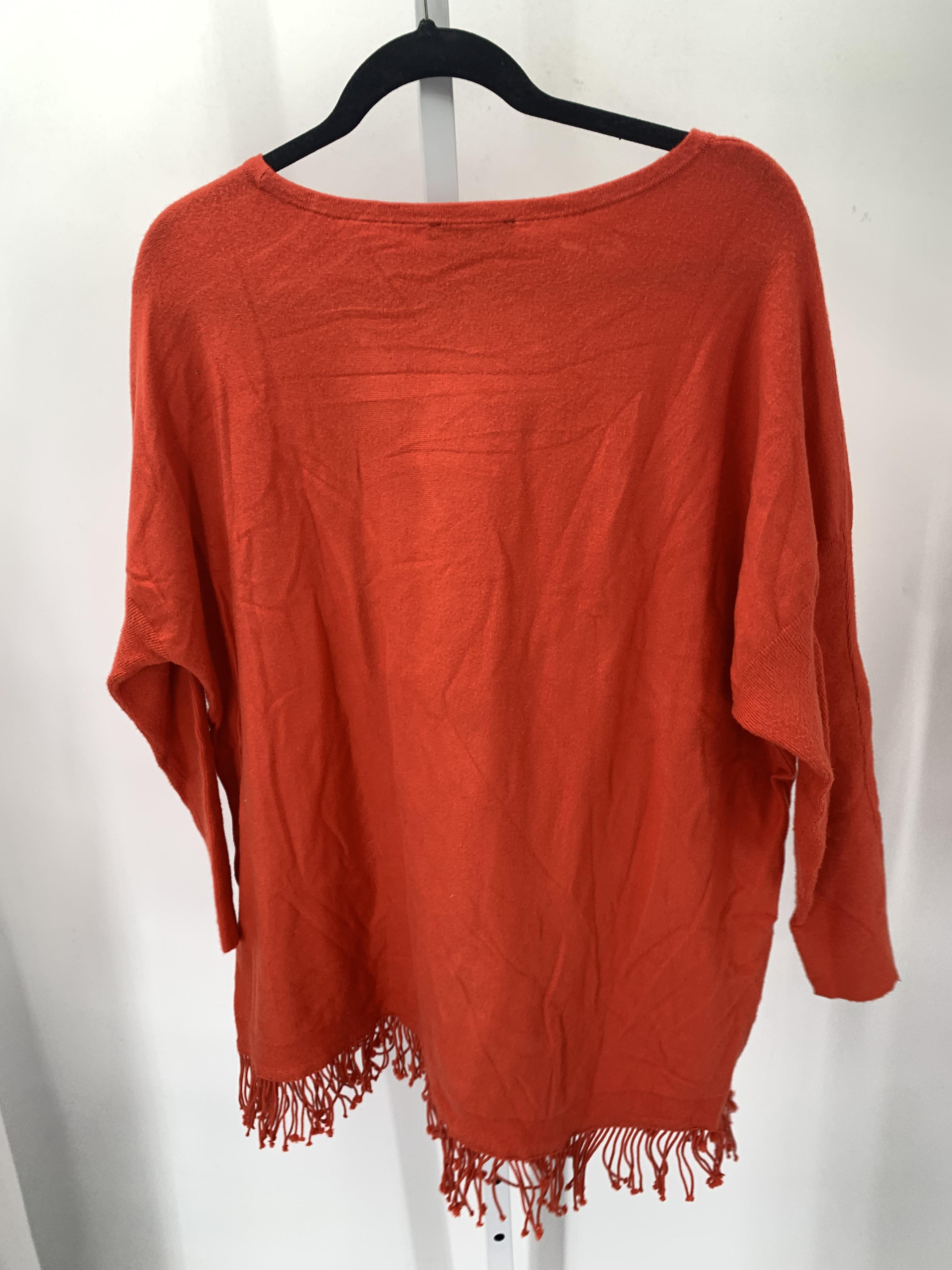 Size Extra Large Misses Long Sleeve Shirt