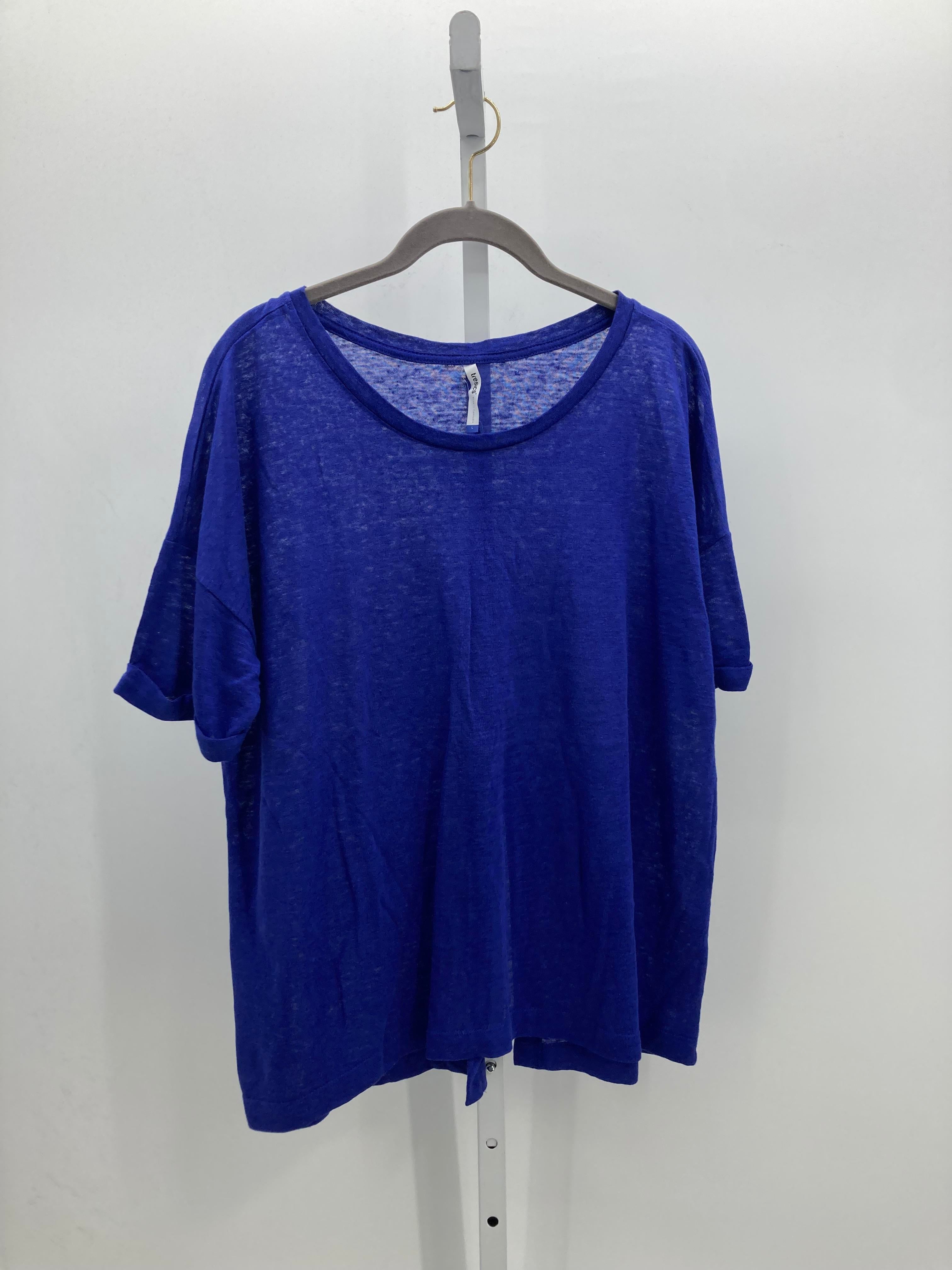 tresics Size Large Misses Short Sleeve Shirt