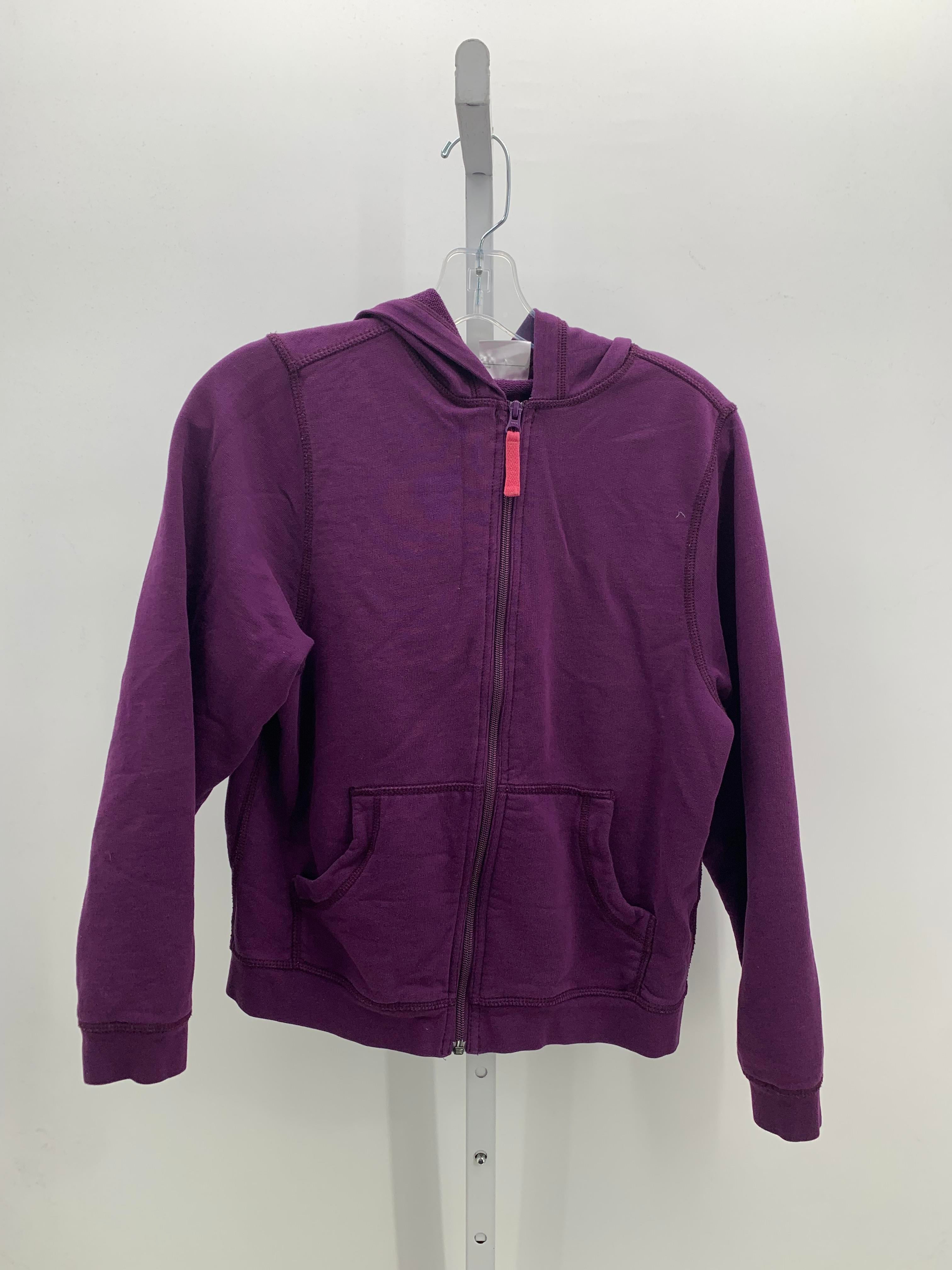 Hanna Anderson Size 12 Girls Sweat Jacket