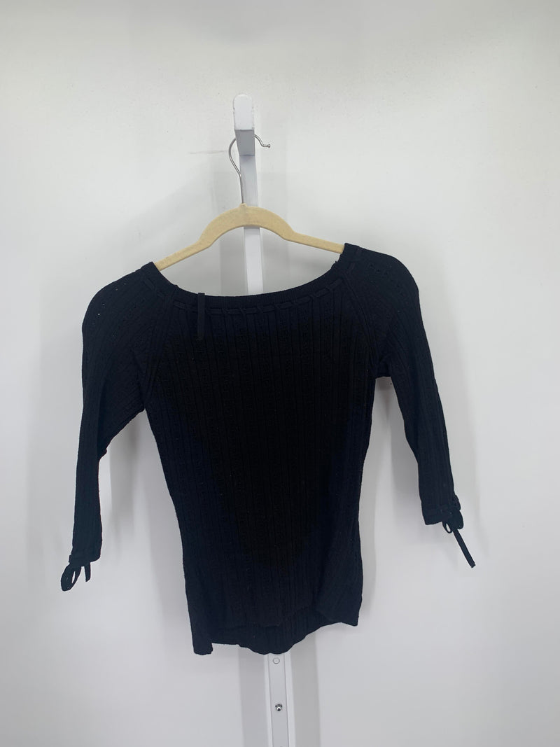 Wow Size Large Misses 3/4 Sleeve Sweater