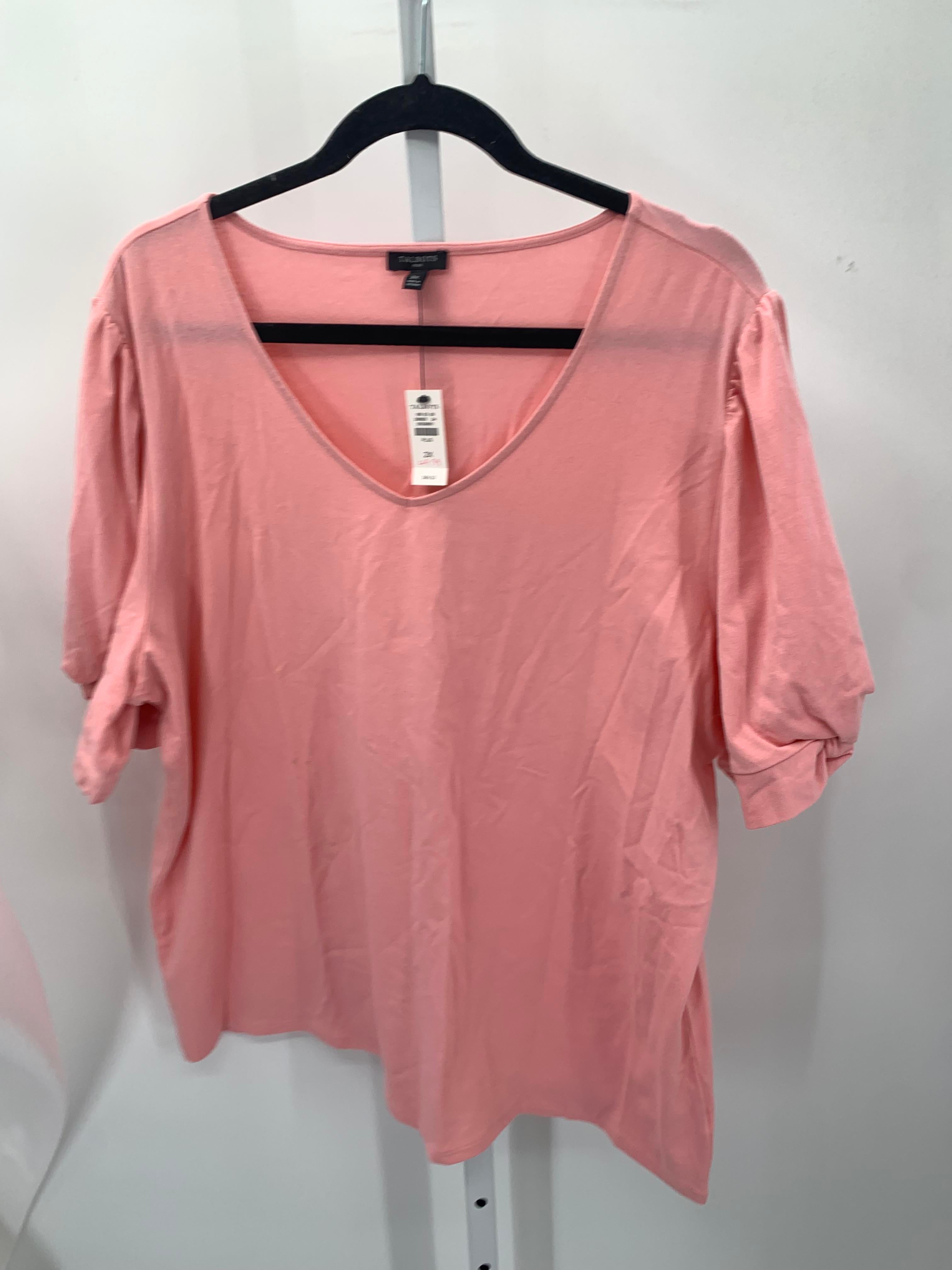 Talbots Size 2X Womens Short Sleeve Shirt
