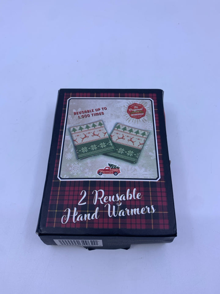 NIB REUSABLE HAND WARMERS.