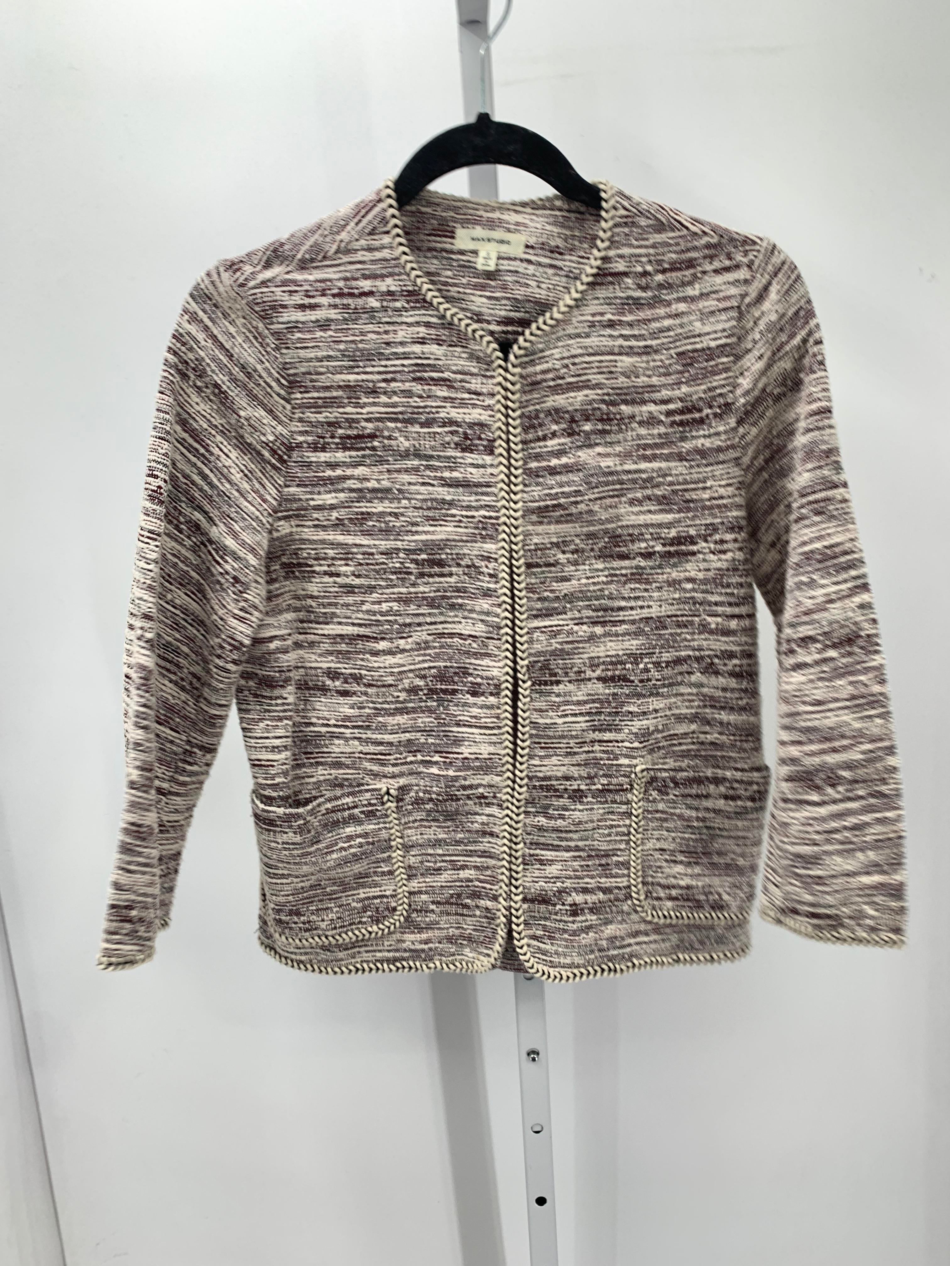 Max Studio Size Small Misses Long Slv Sweater