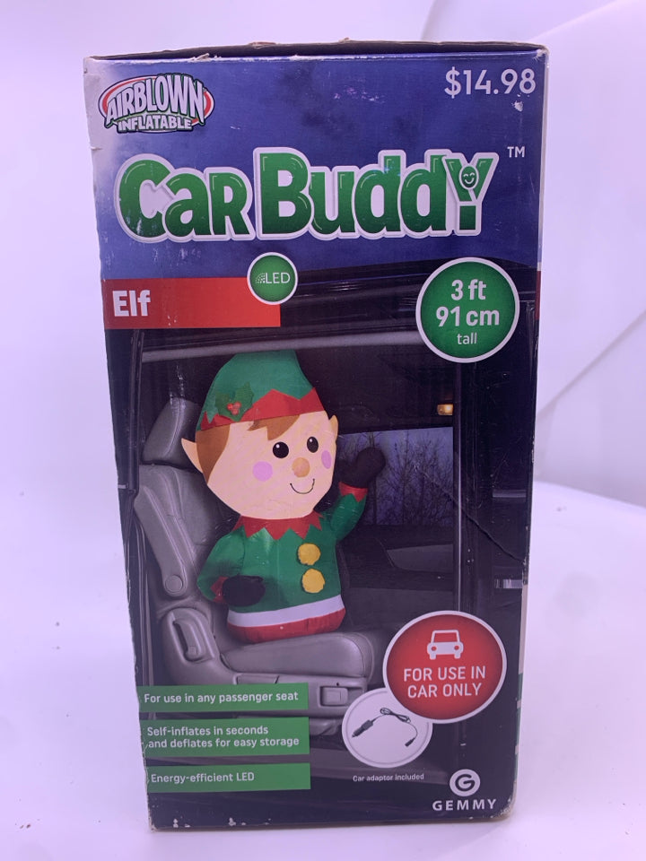 NIB ELF CAR INFLATABLE BUDDY