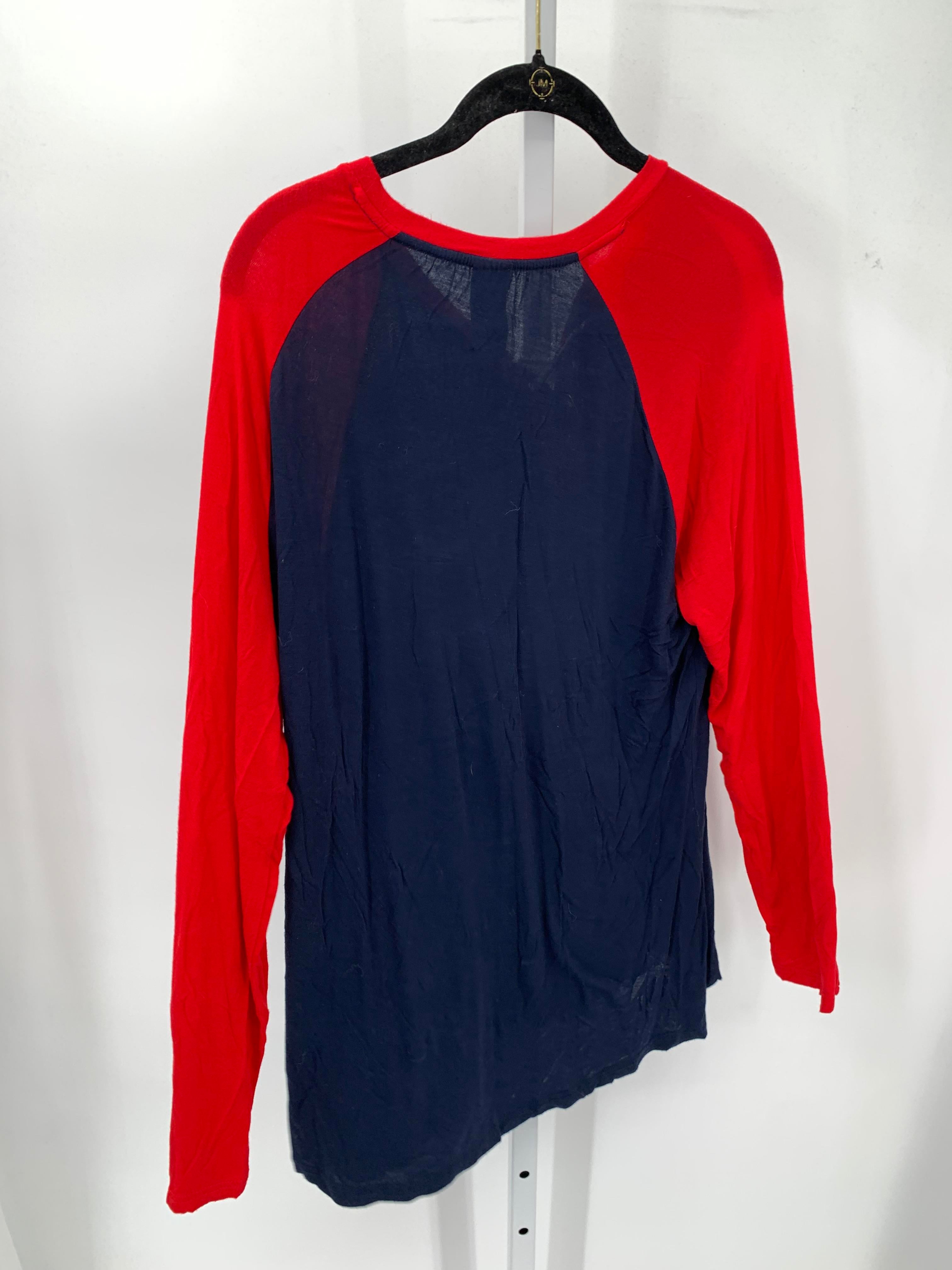 Team Apparel Size Extra Large Misses Long Sleeve Shirt