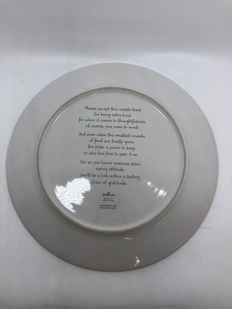 GRATEFUL/THANKFUL PLATE.