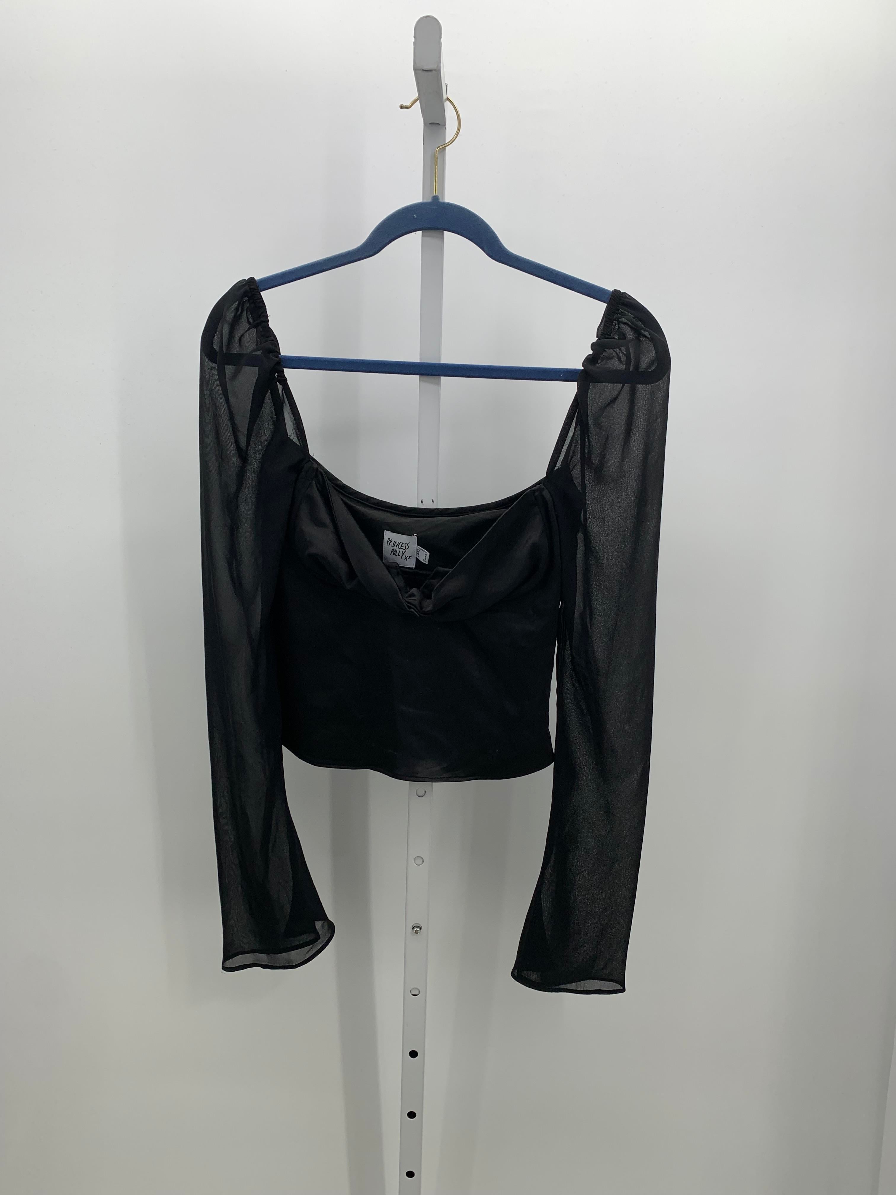 Size 8 Misses Long Sleeve Shirt