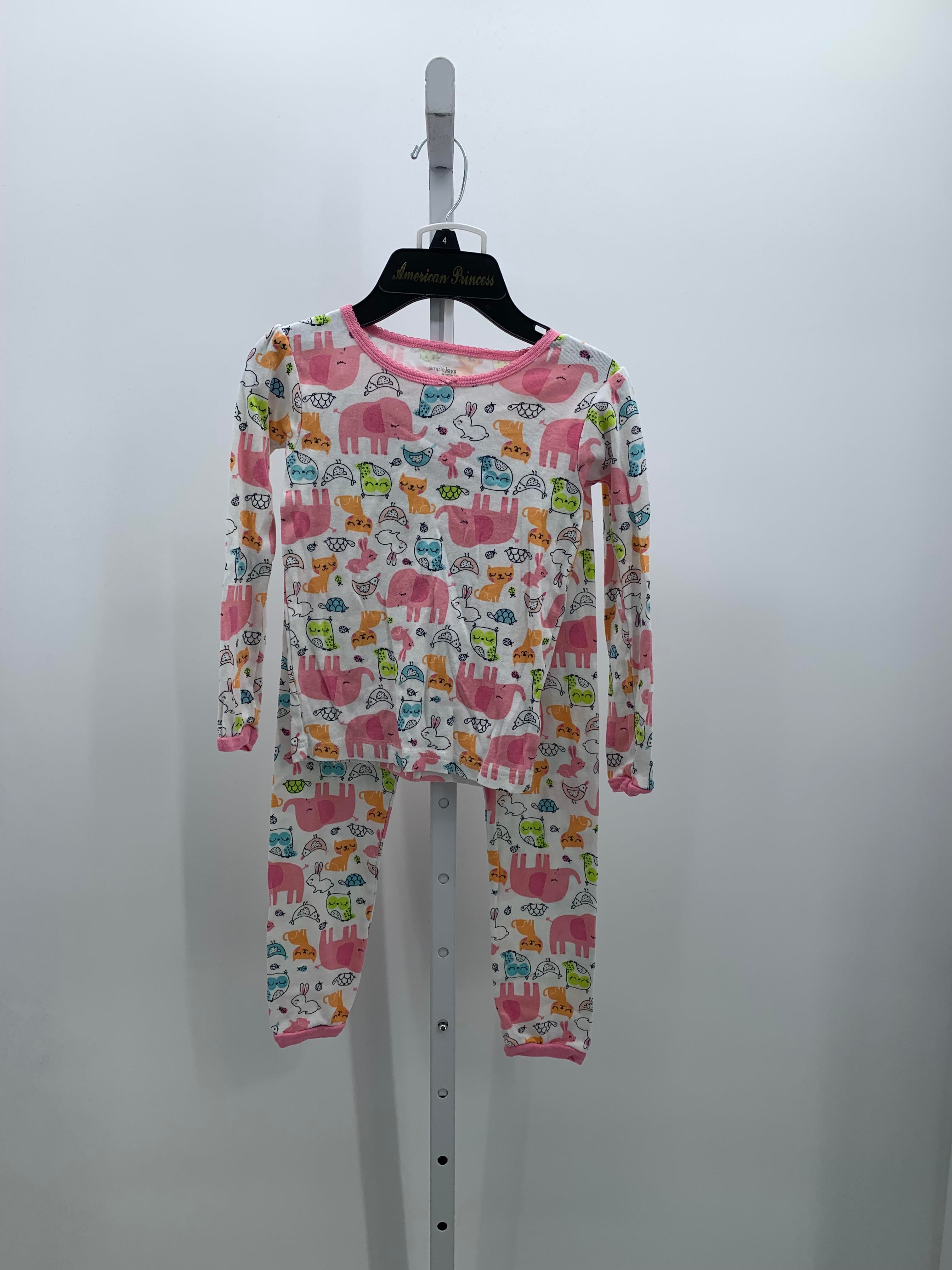 Simple Joys Size 6 Girls Pajamas