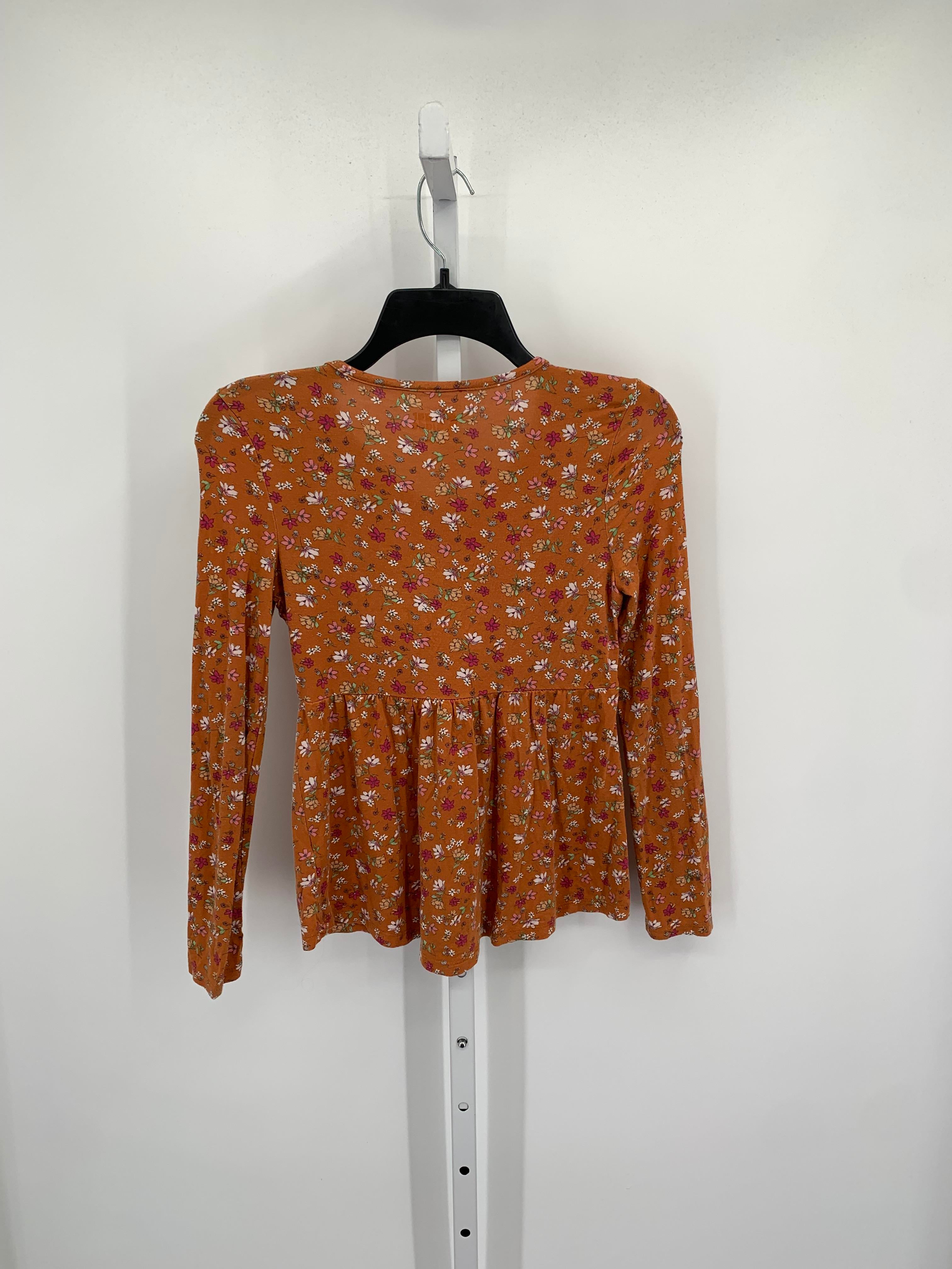 Size 12-14 Girls Long Sleeve Shirt