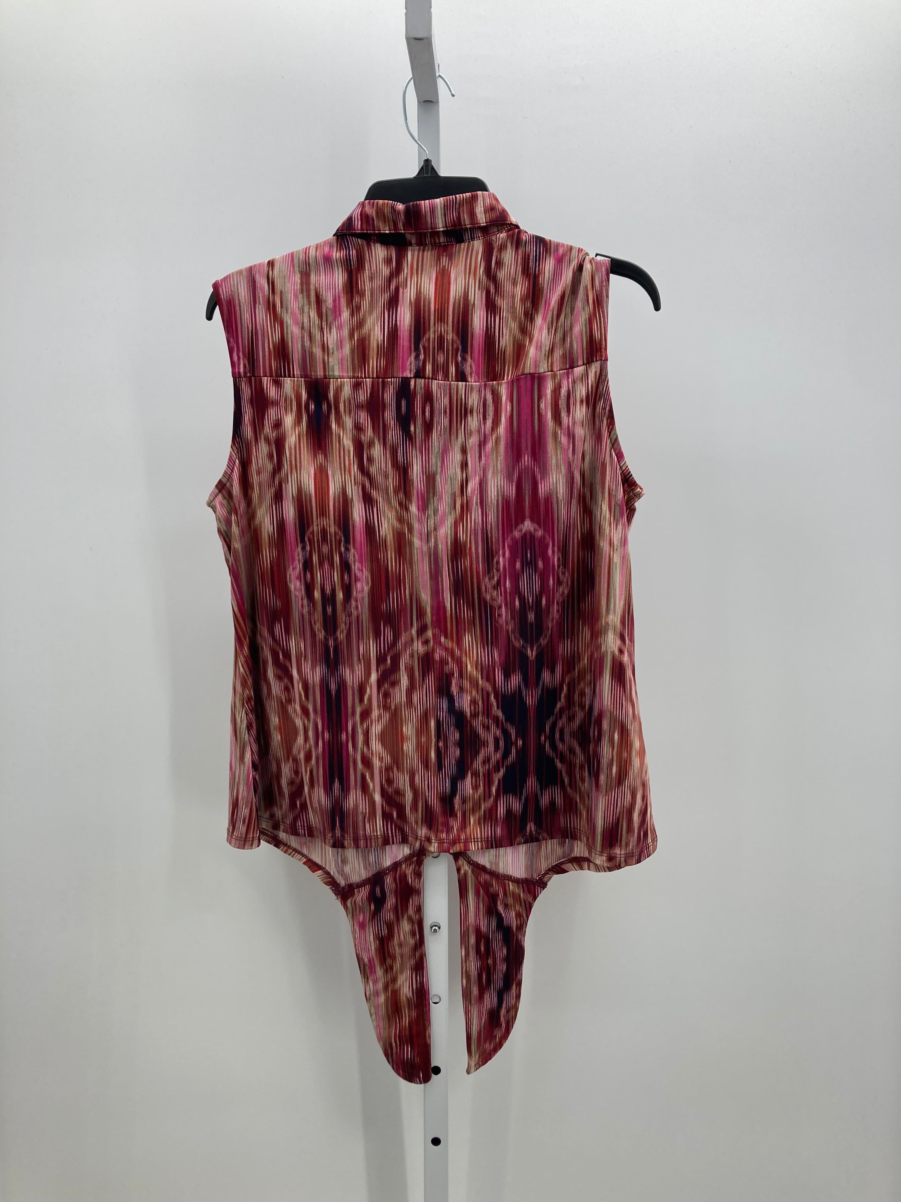 Size Large Petite Petite Sleeveless Shirt