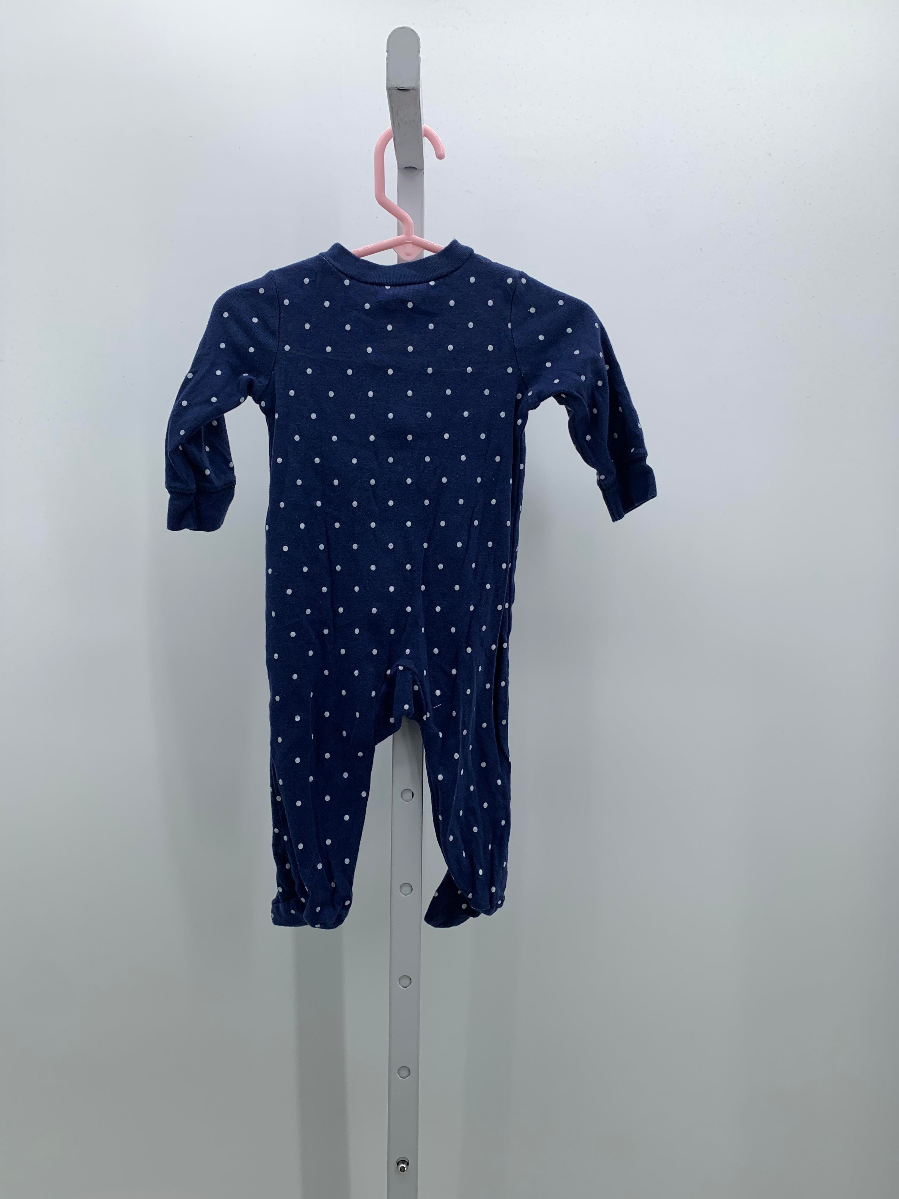 Carters Size 6 Months Girls Long Slv. Romper